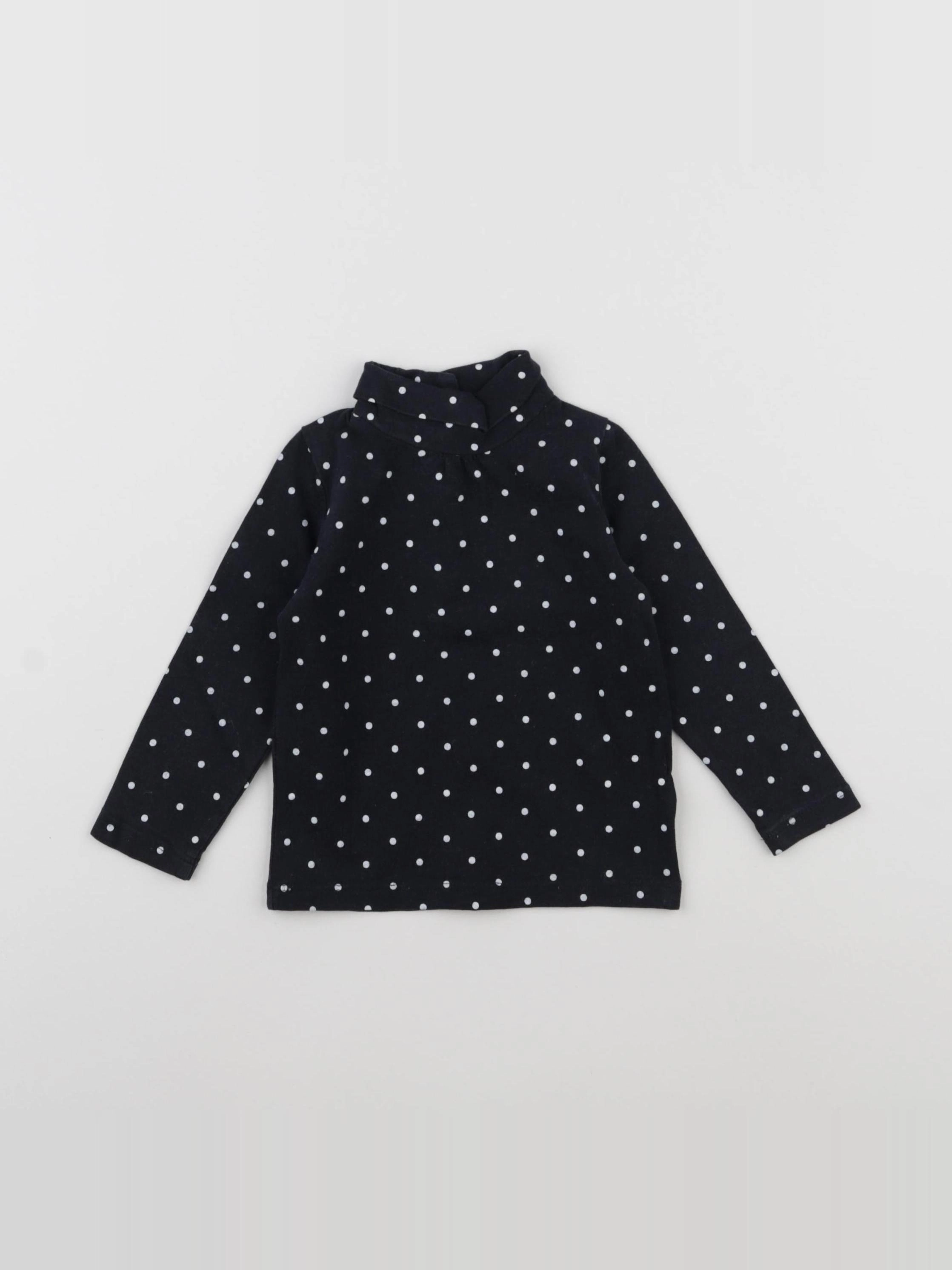 Boutchou - sous-pull bleu, blanc - 12 mois