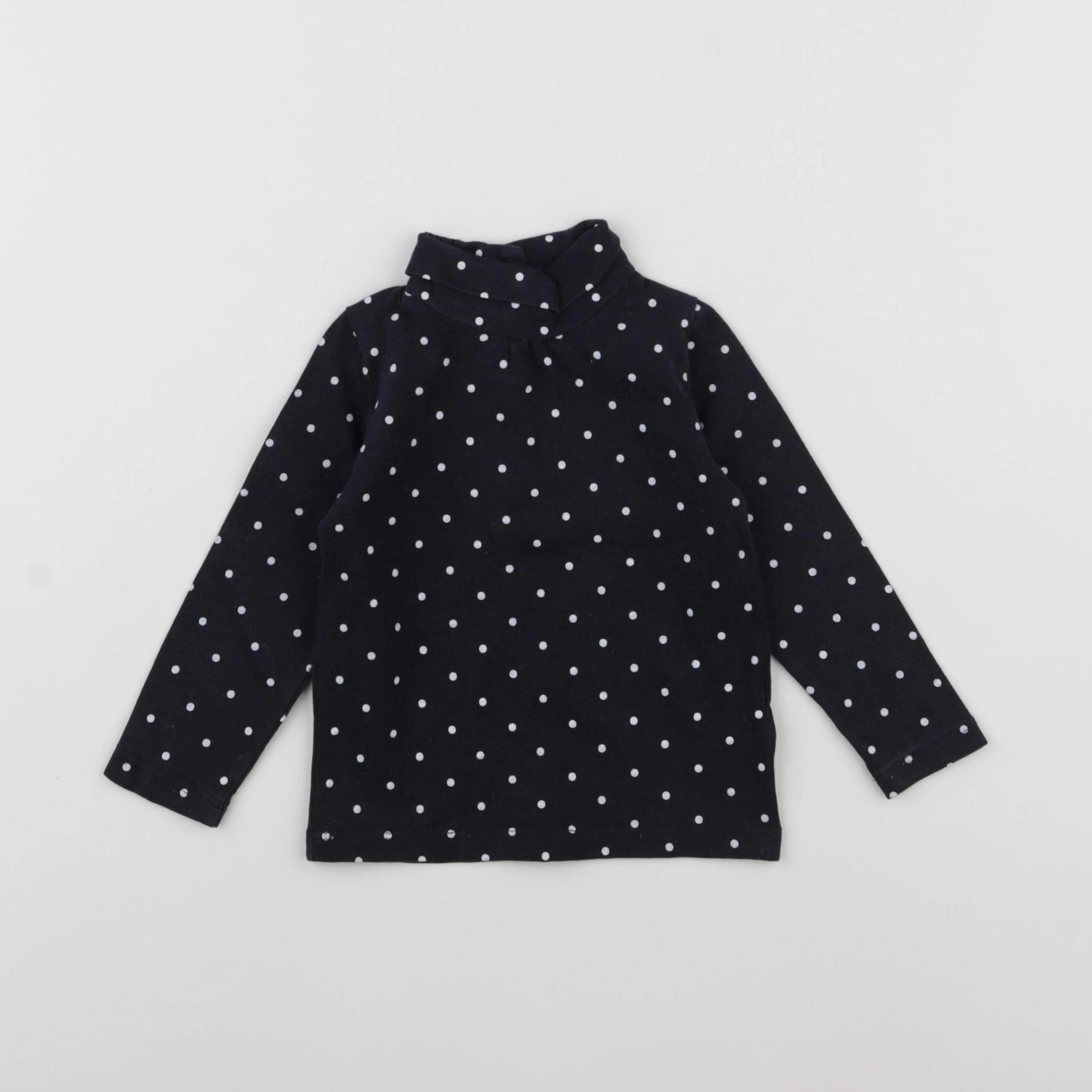 Boutchou - sous-pull bleu, blanc - 12 mois