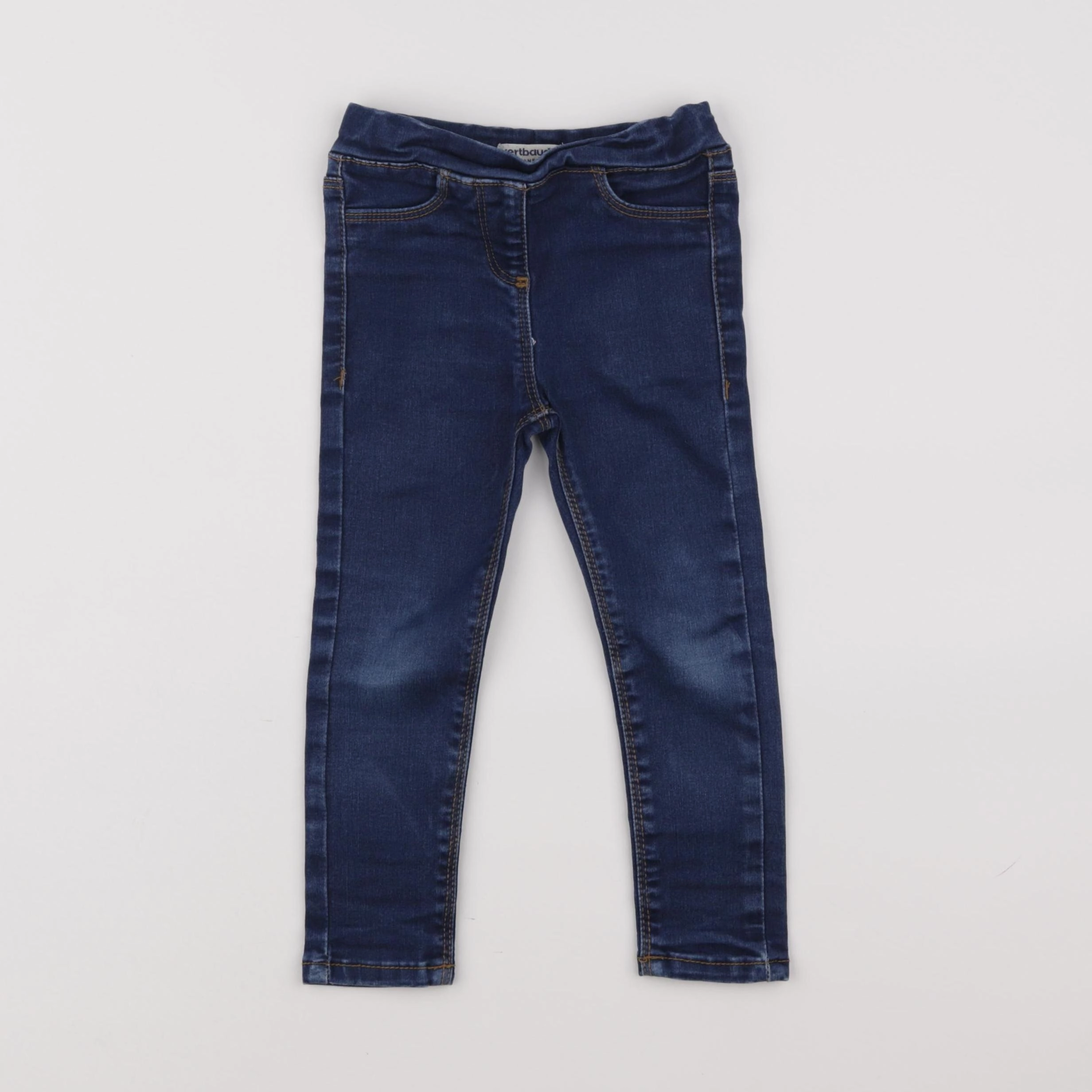 Vertbaudet - jegging bleu - 3 ans