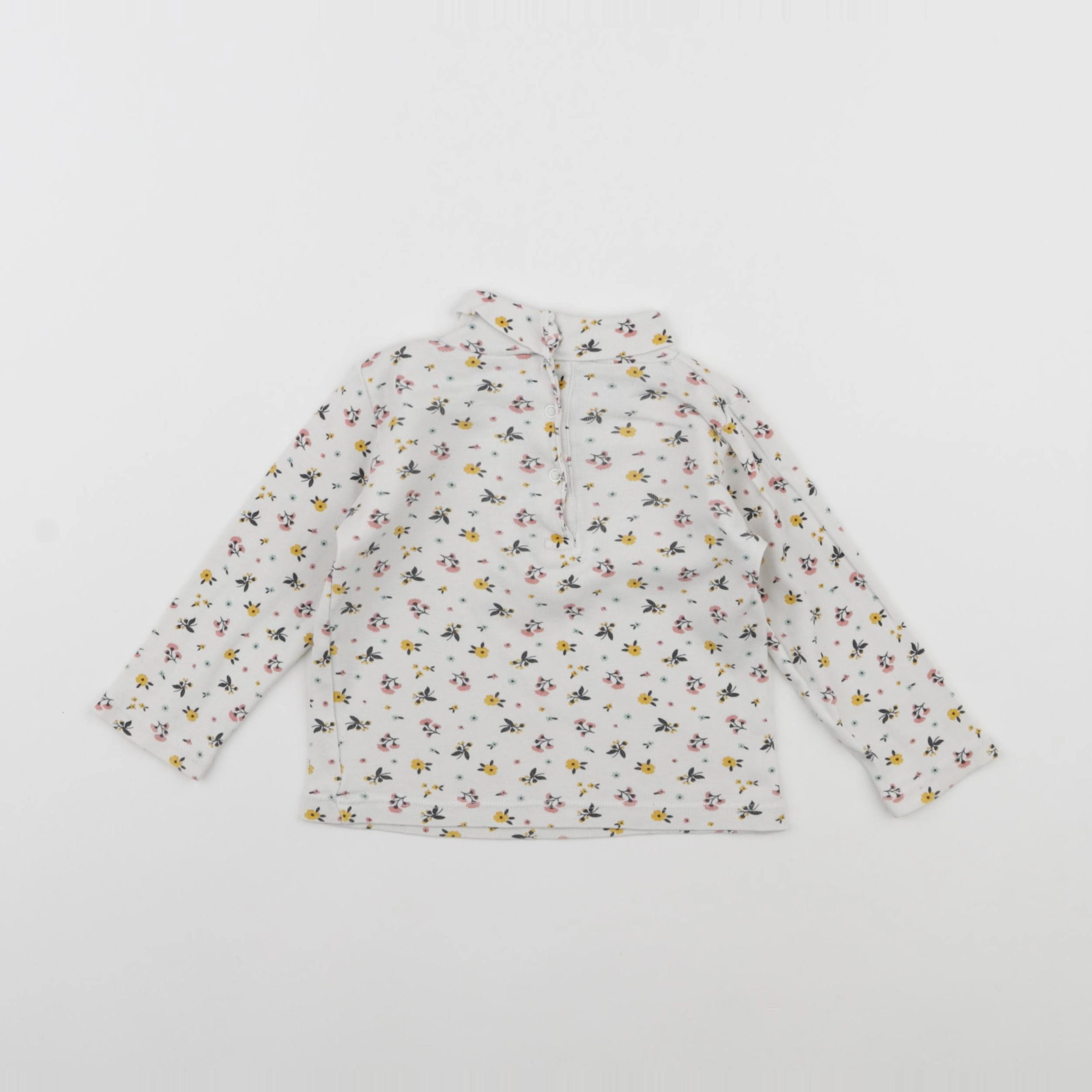 Boutchou - sous-pull blanc, multicolore - 12 mois