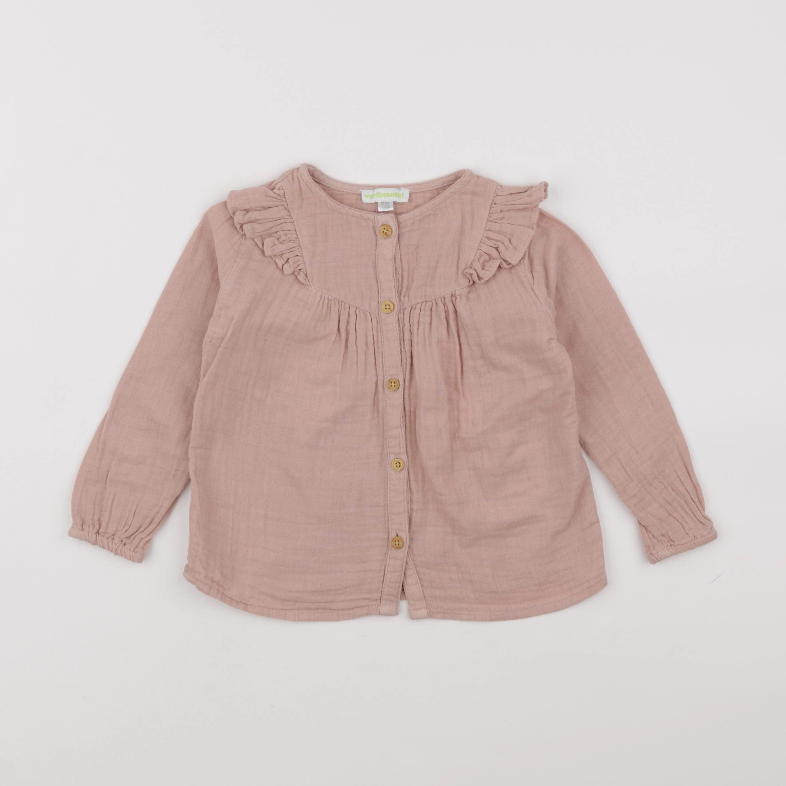 Vertbaudet - blouse rose - 3 ans