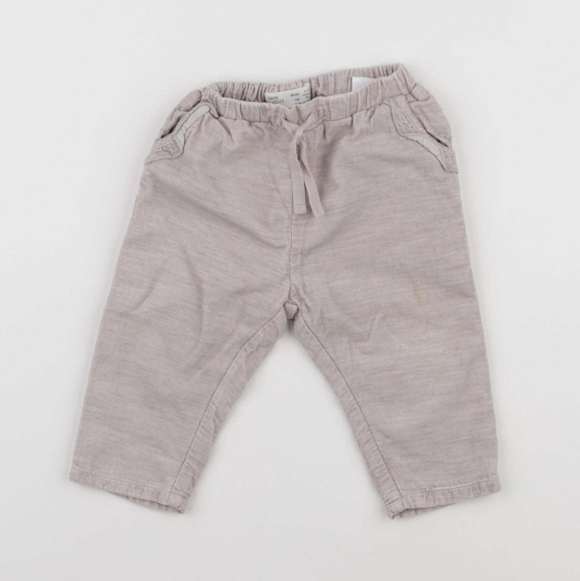 Zara - pantalon beige - 6/9 mois