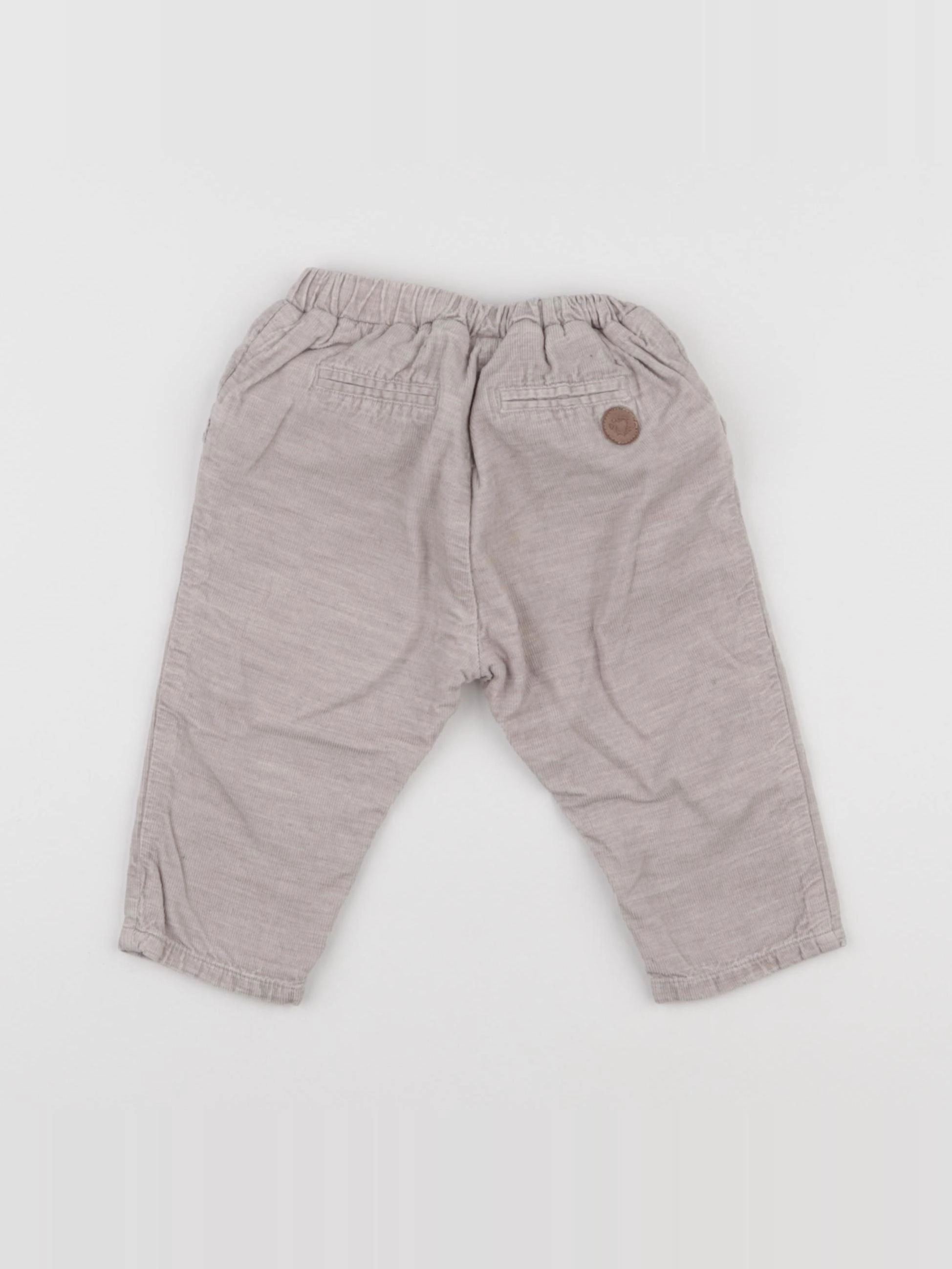 Zara - pantalon beige - 6/9 mois