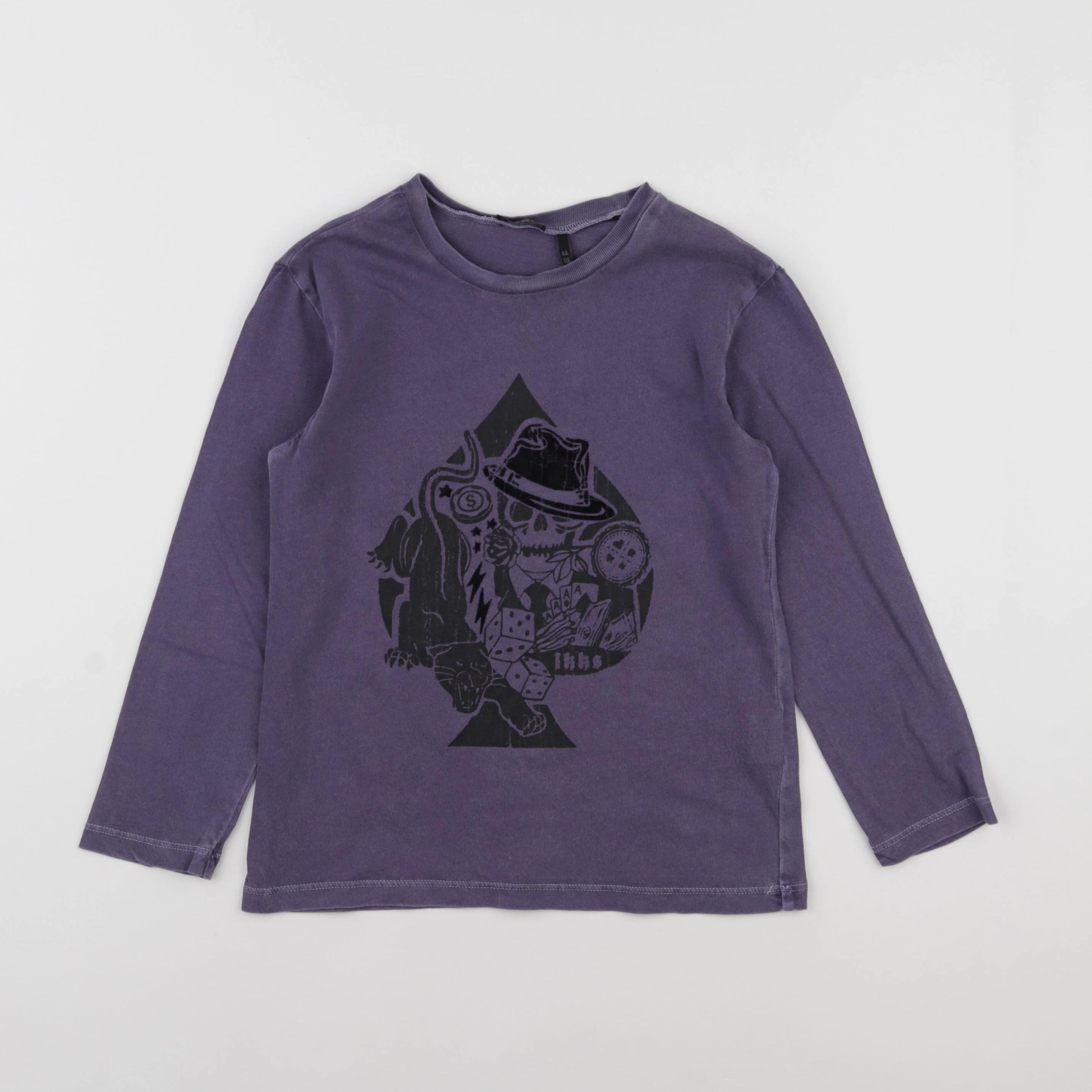 IKKS - tee-shirt violet - 6 ans