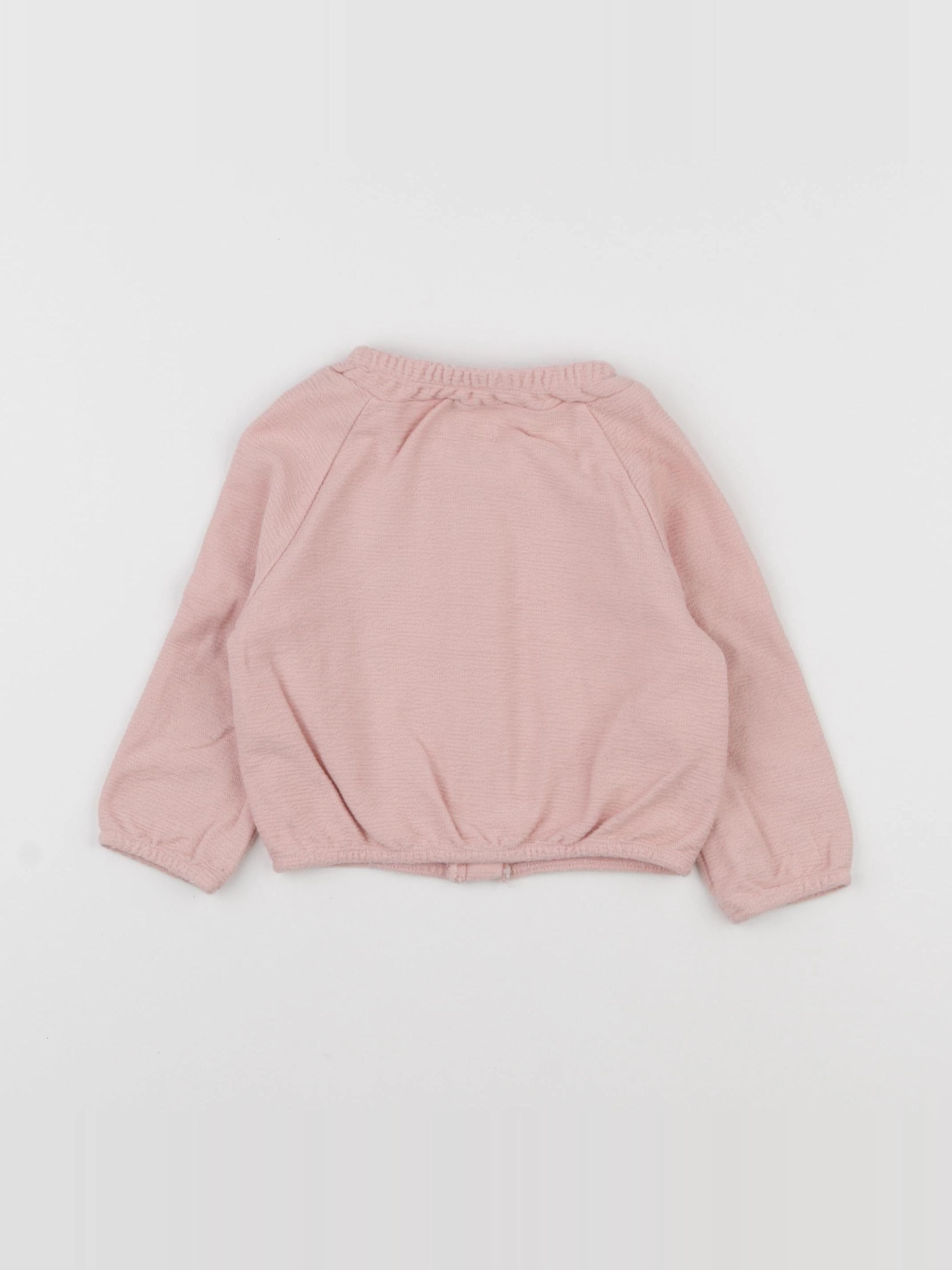 IKKS - sweat rose - 12 mois