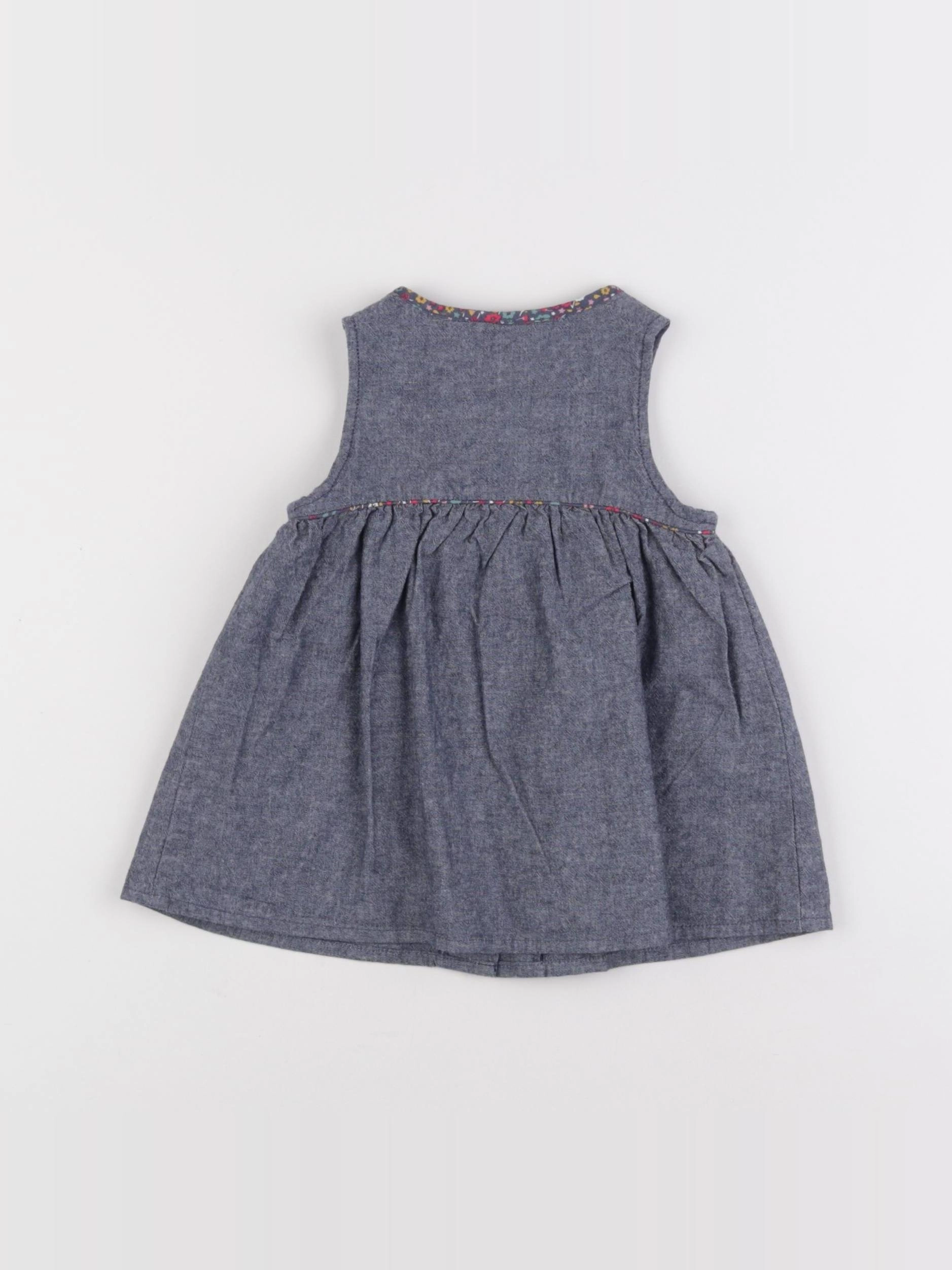 Cadet Rousselle - robe bleu - 3 mois