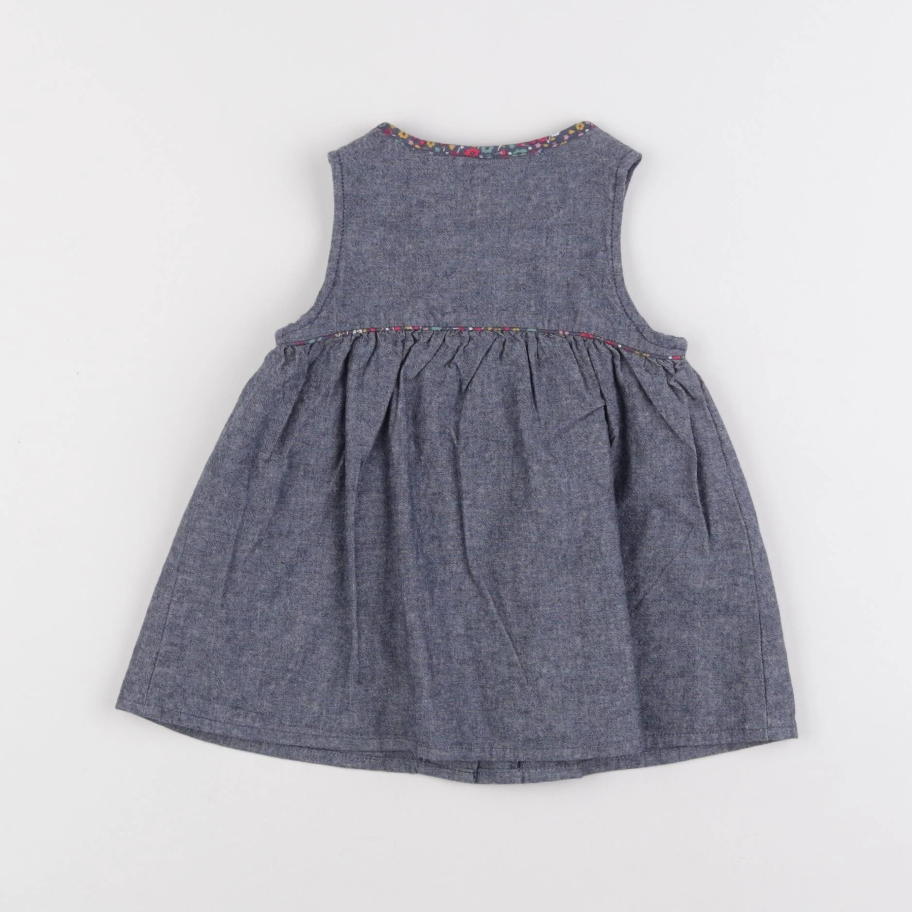 Cadet Rousselle - robe bleu - 3 mois