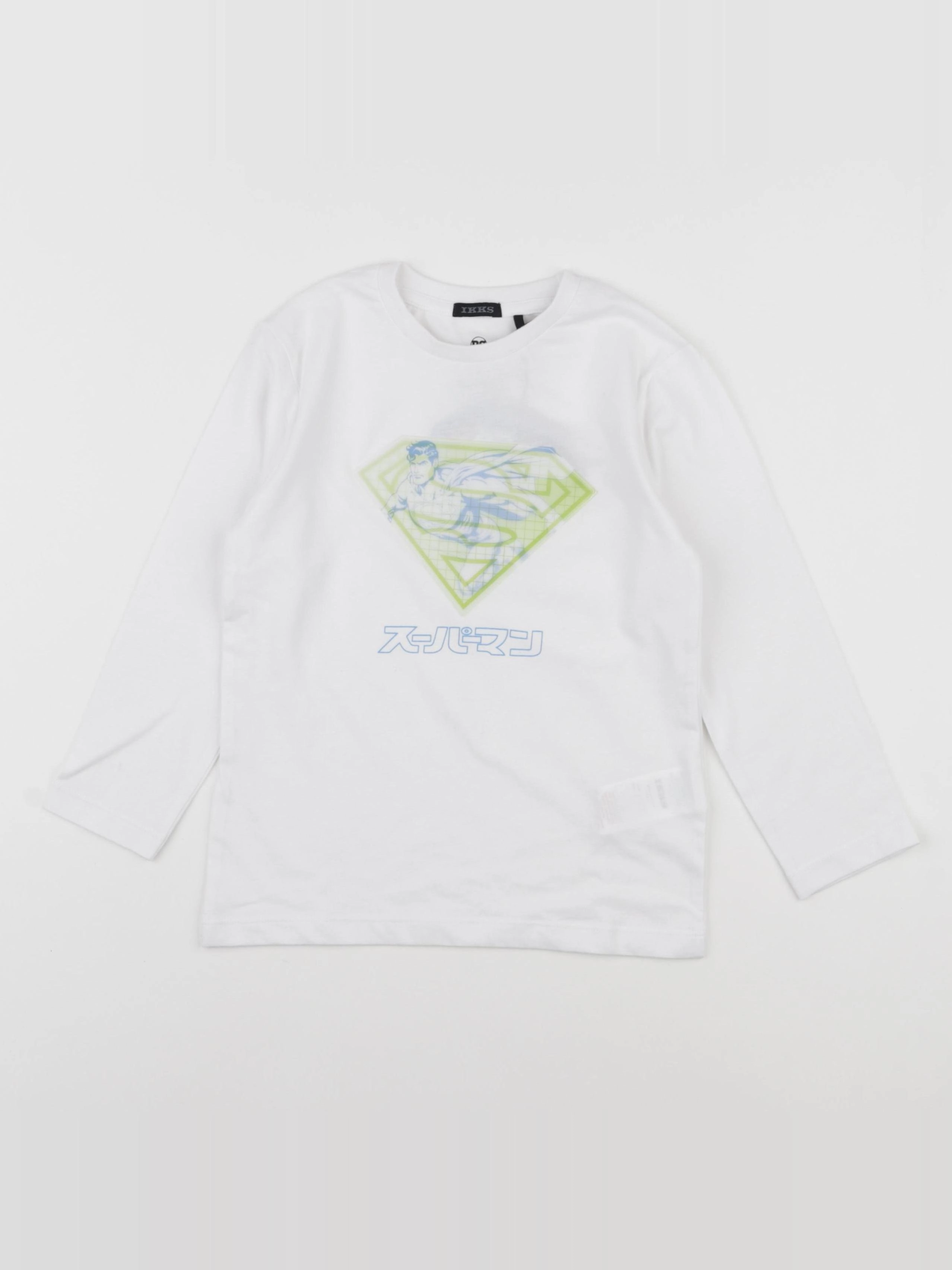 IKKS - tee-shirt blanc - 4 ans