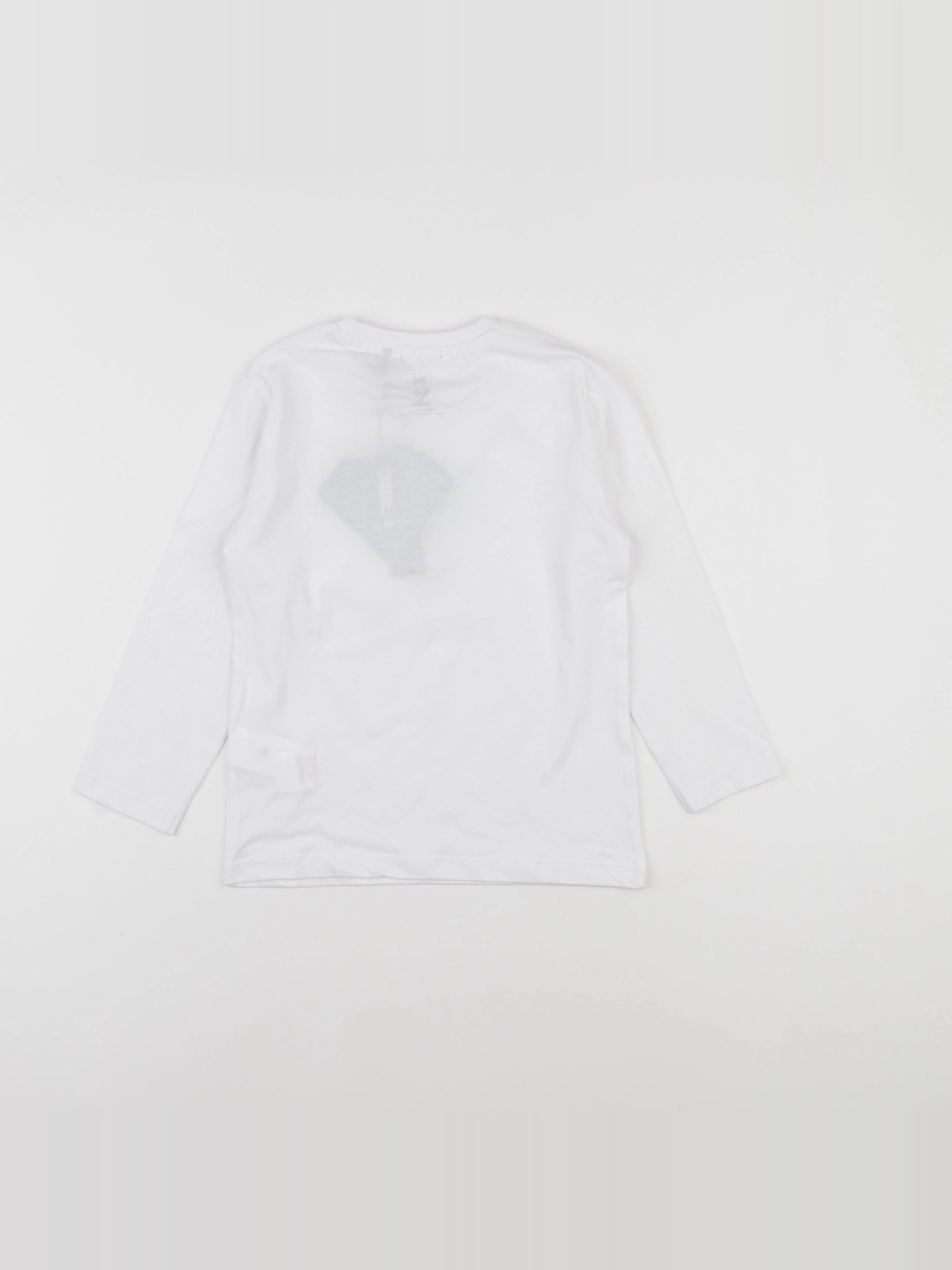 IKKS - tee-shirt blanc - 4 ans