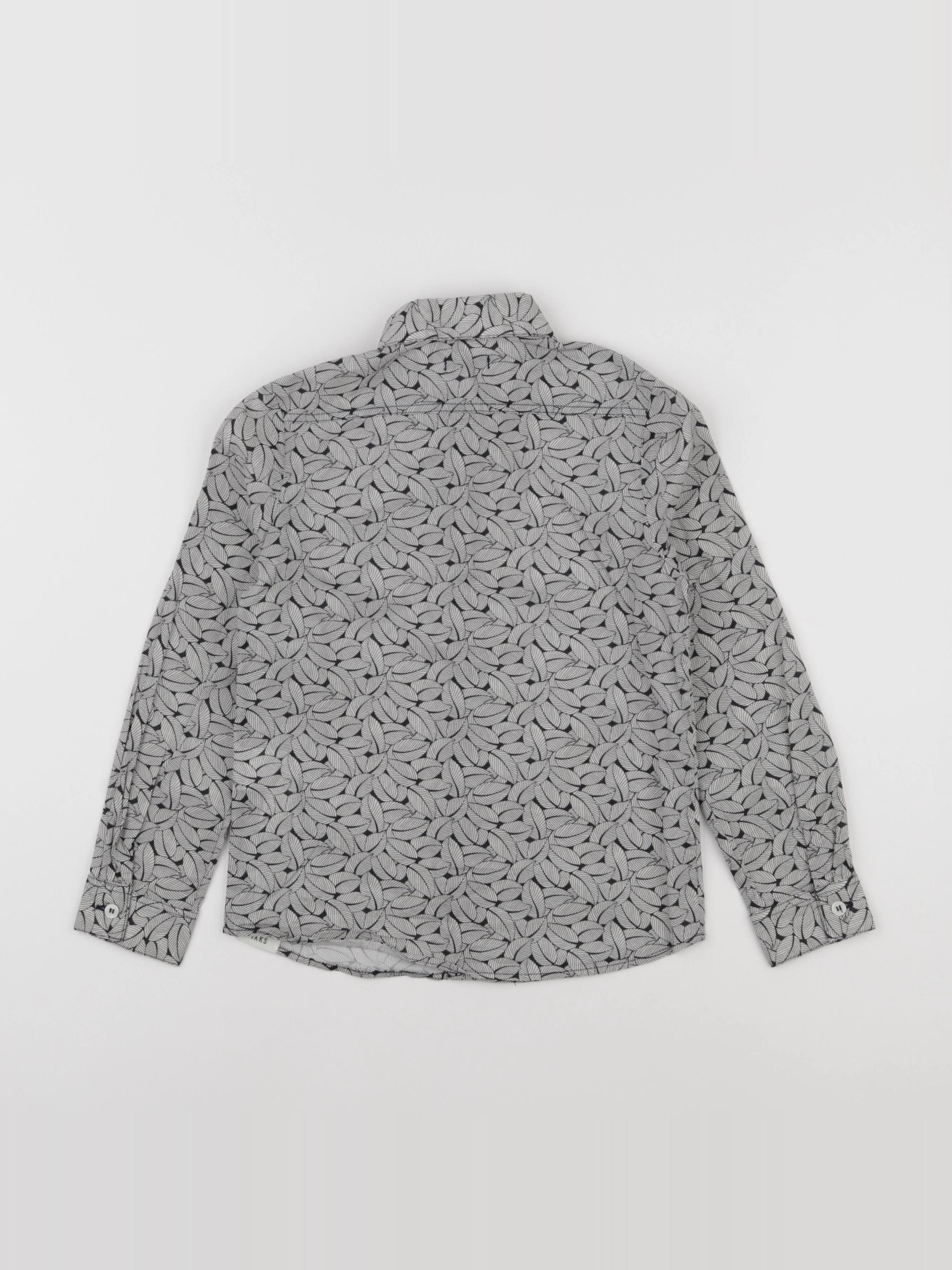 IKKS - chemise noir, beige - 6 ans