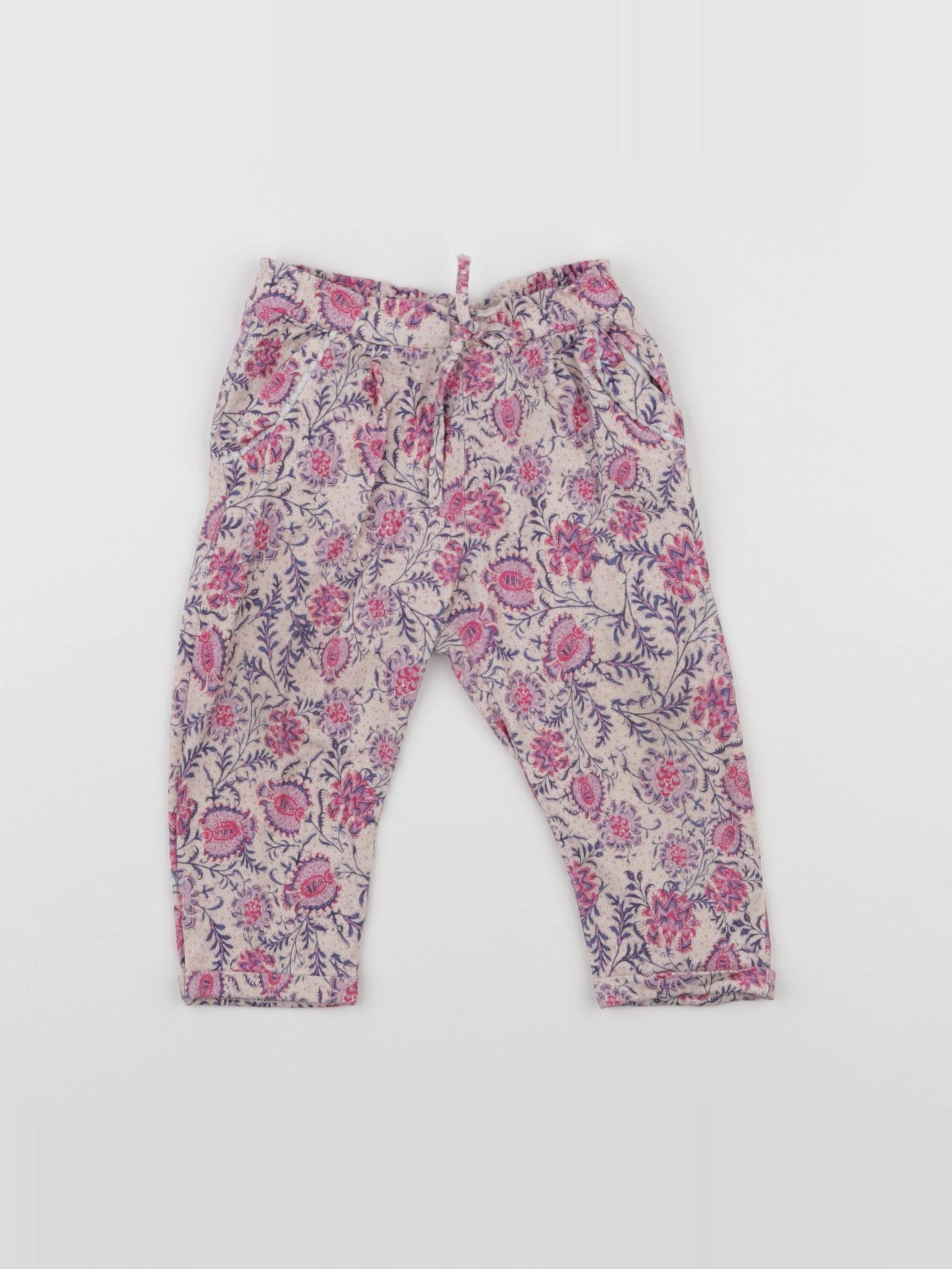 IKKS - legging rose, violet - 12 mois