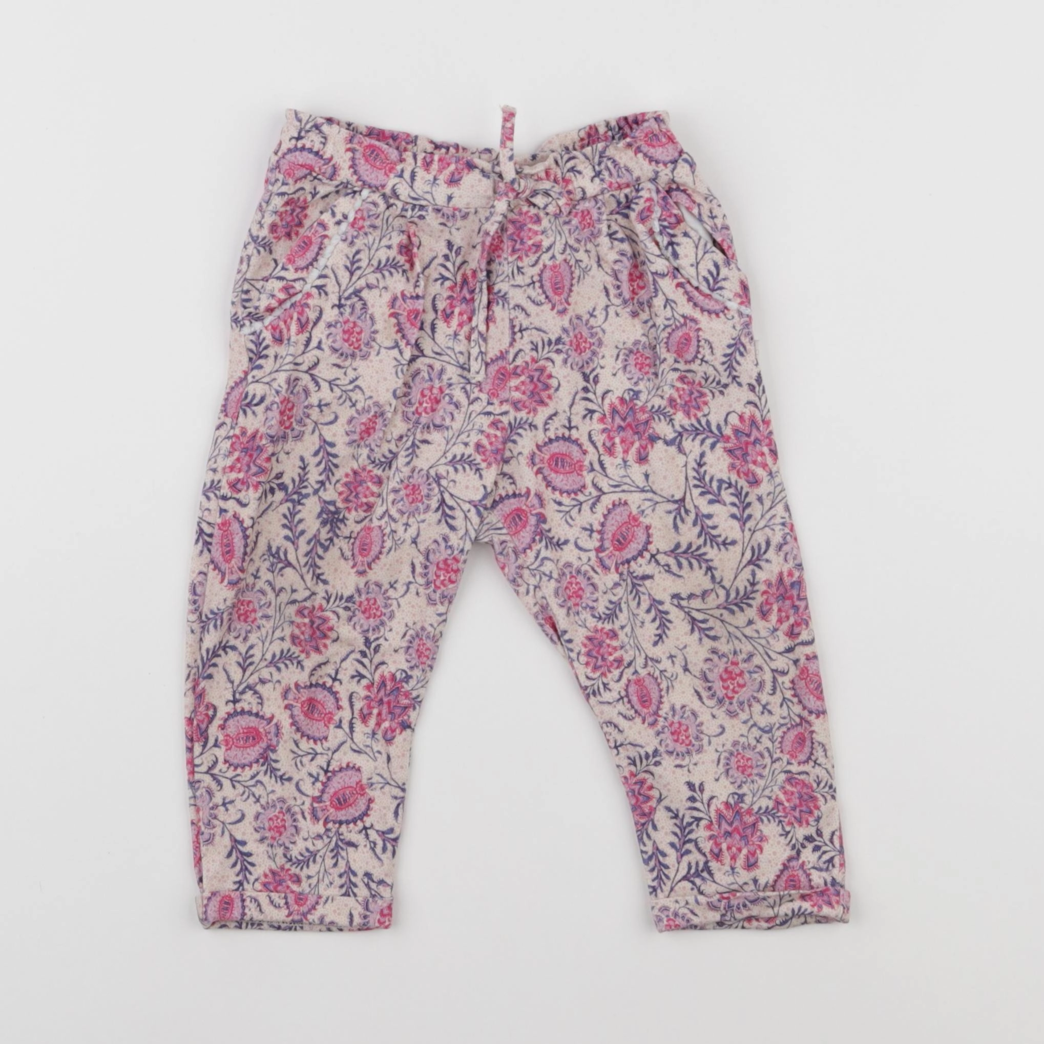 IKKS - legging rose, violet - 12 mois