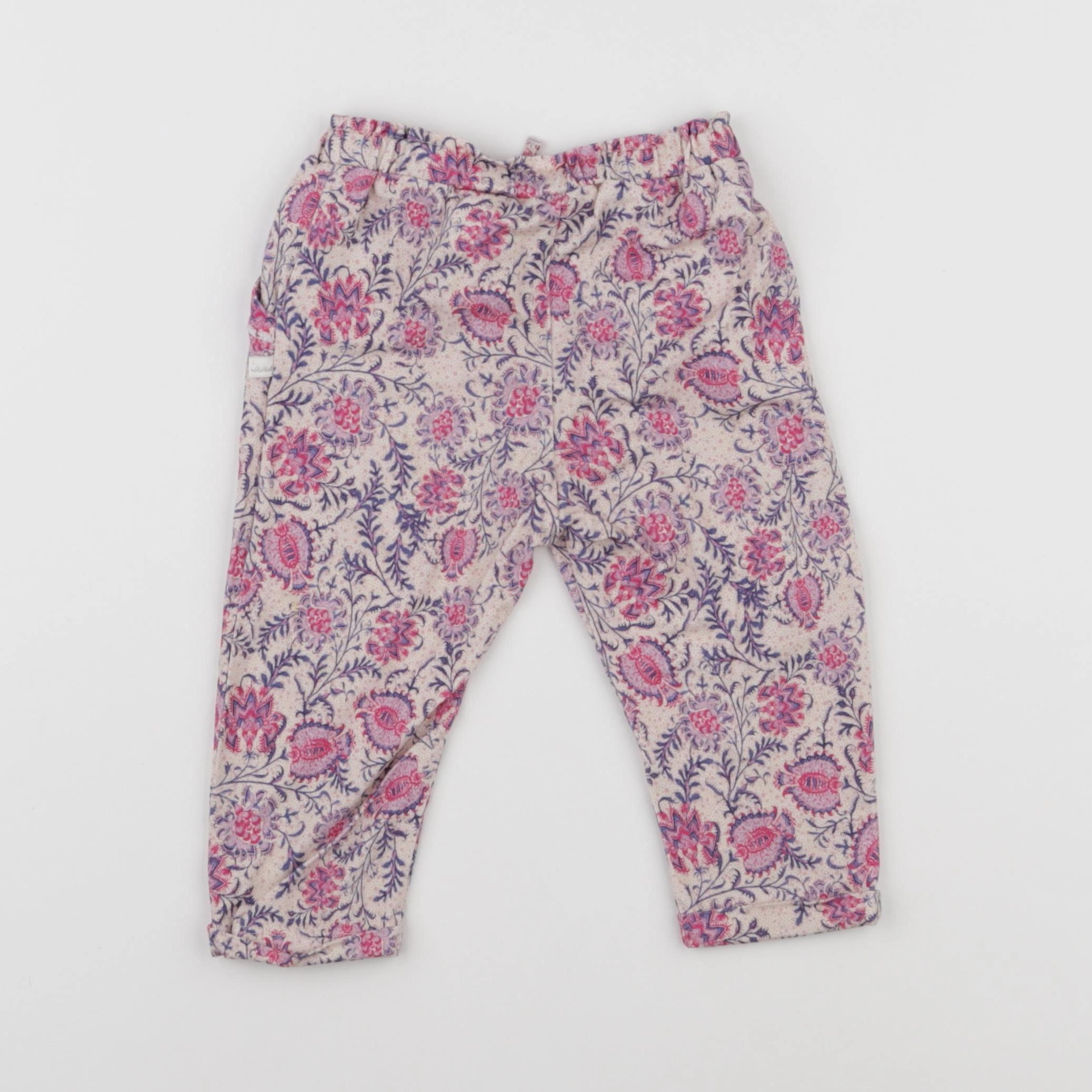 IKKS - legging rose, violet - 12 mois