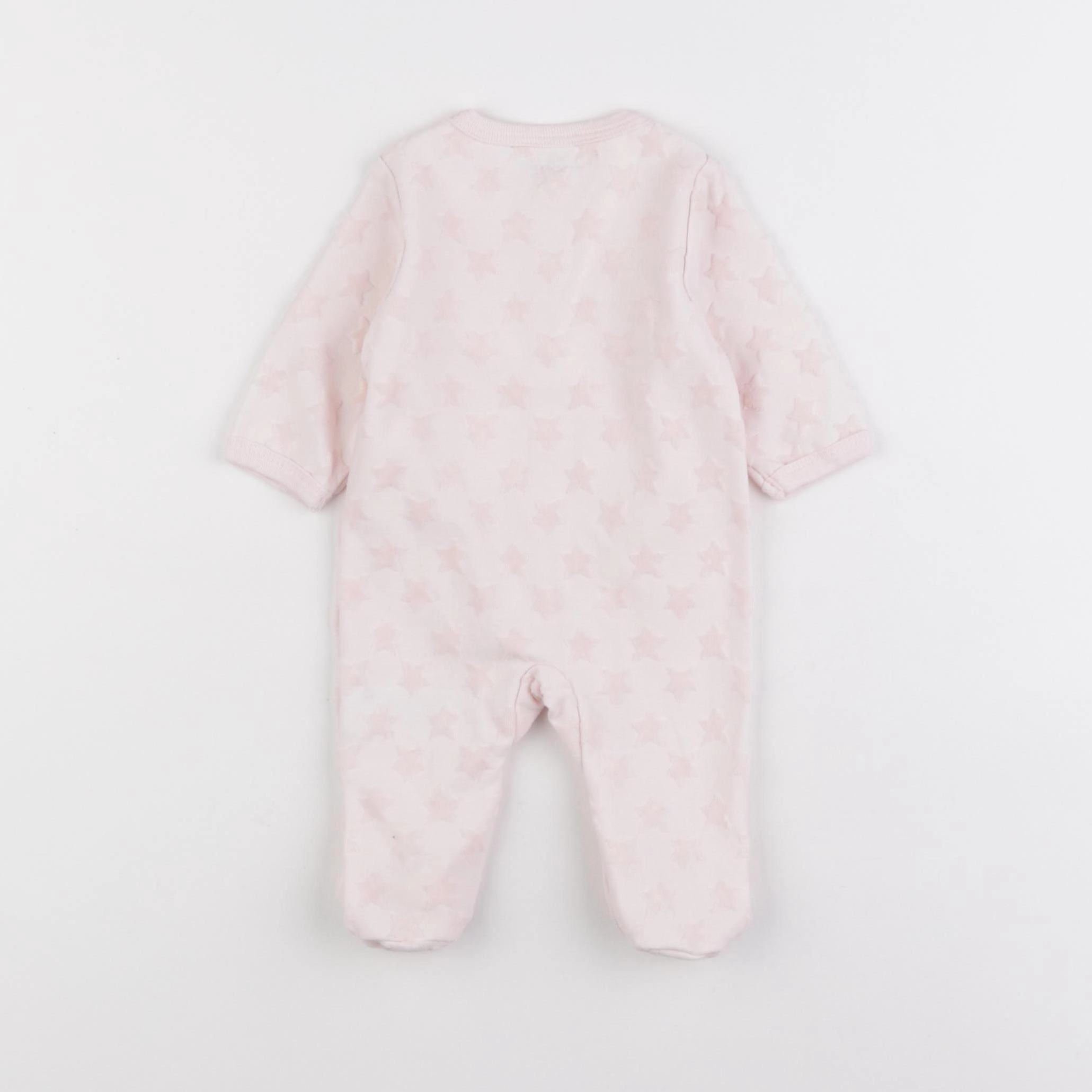 Vertbaudet - pyjama coton rose - 1 mois