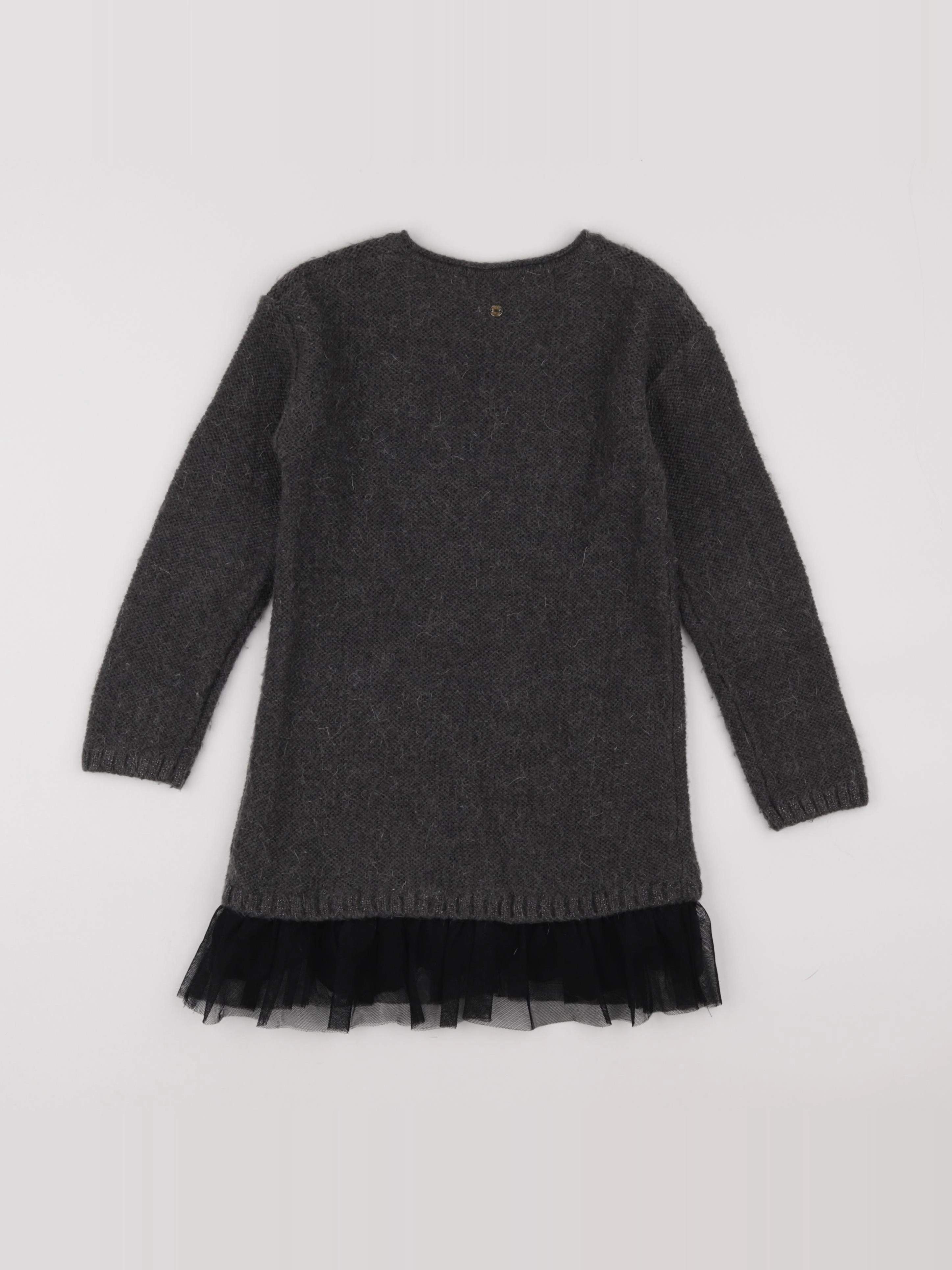 IKKS - robe gris - 6 ans