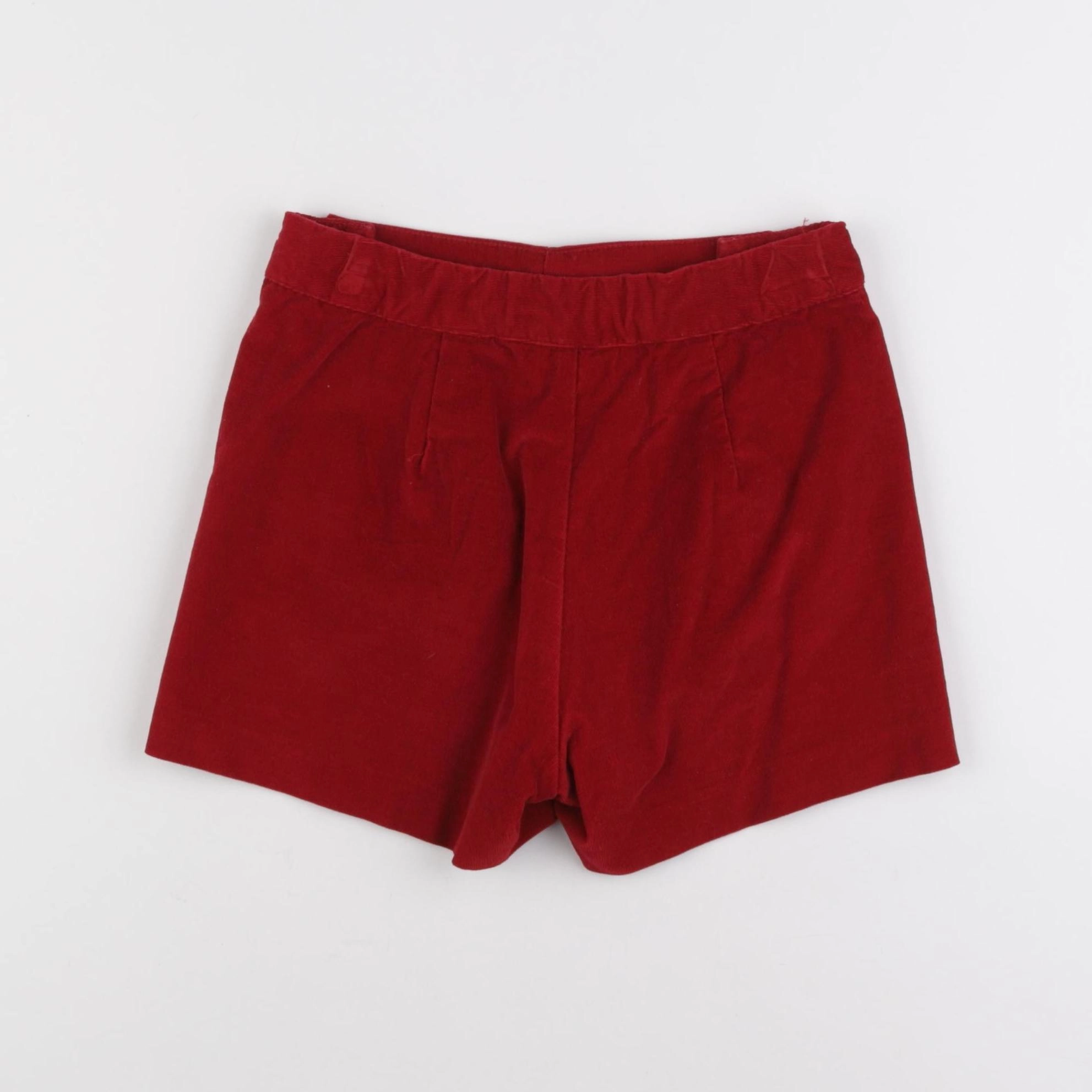 Jacadi - short rouge - 8 ans