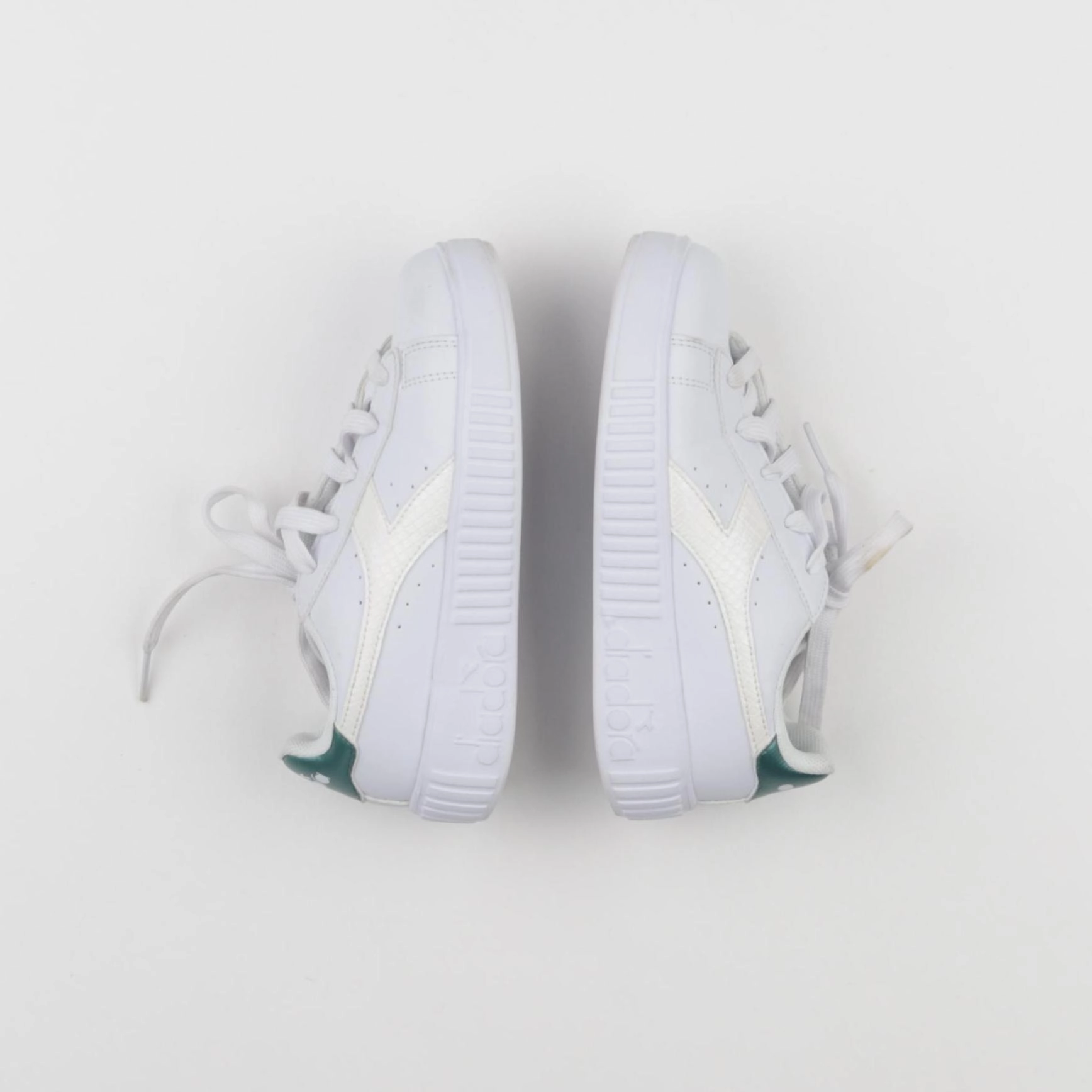 Diadora - baskets blanc, vert - pointure 32