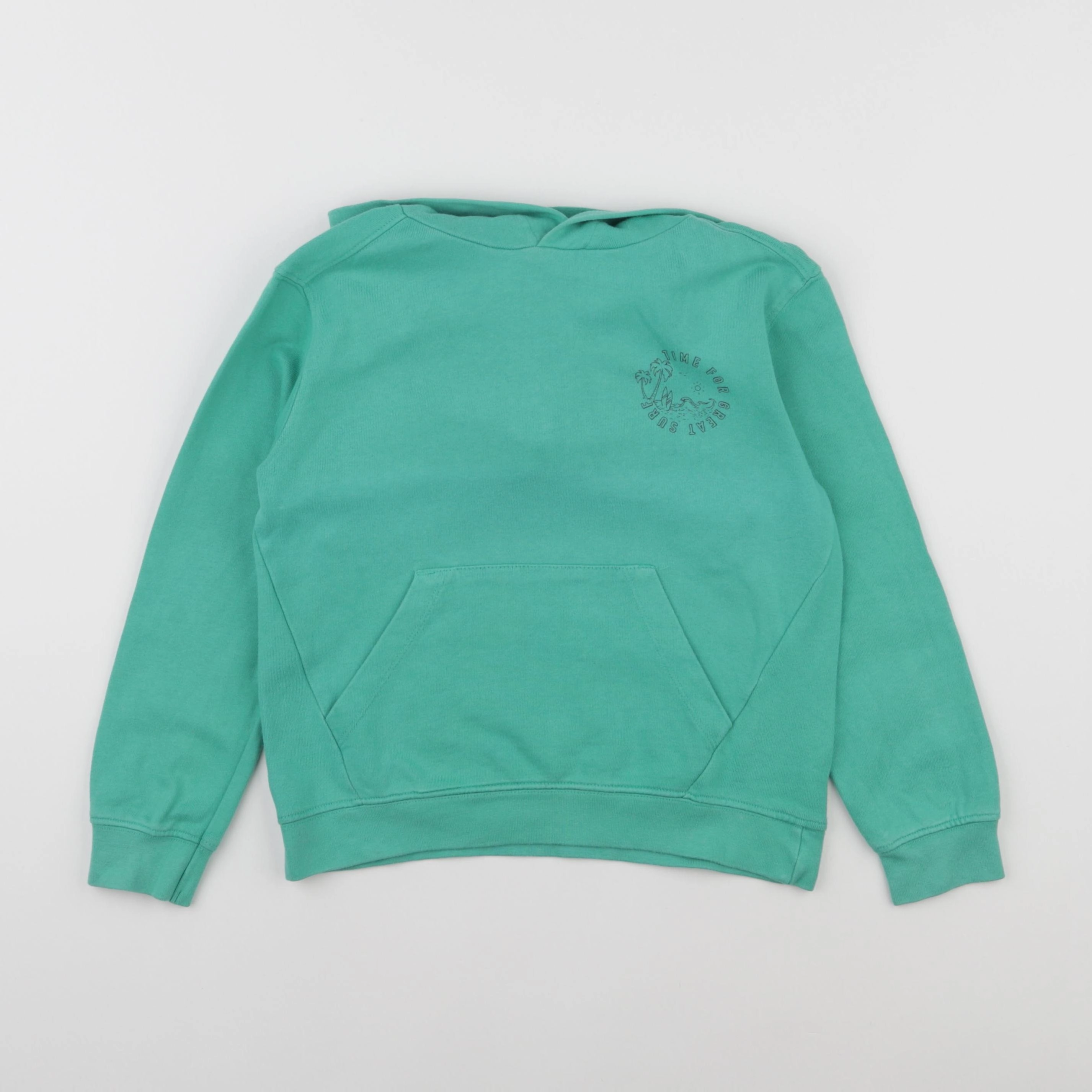La Redoute - sweat vert - 7 ans