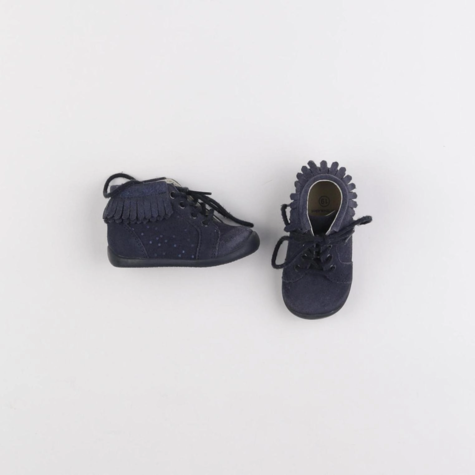 Vertbaudet - bottillons bleu - pointure 19