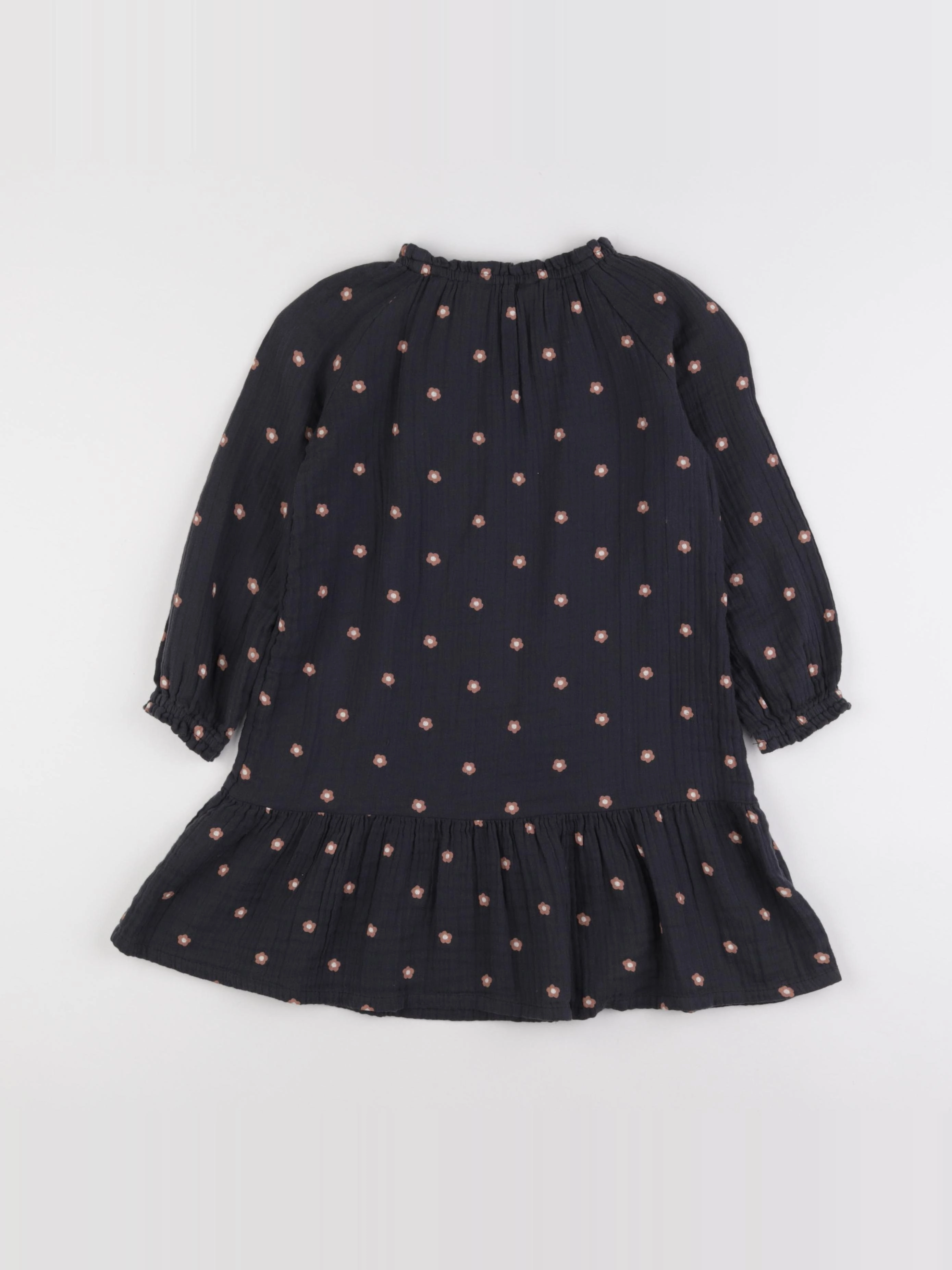 H&M - robe gris - 5/6 ans
