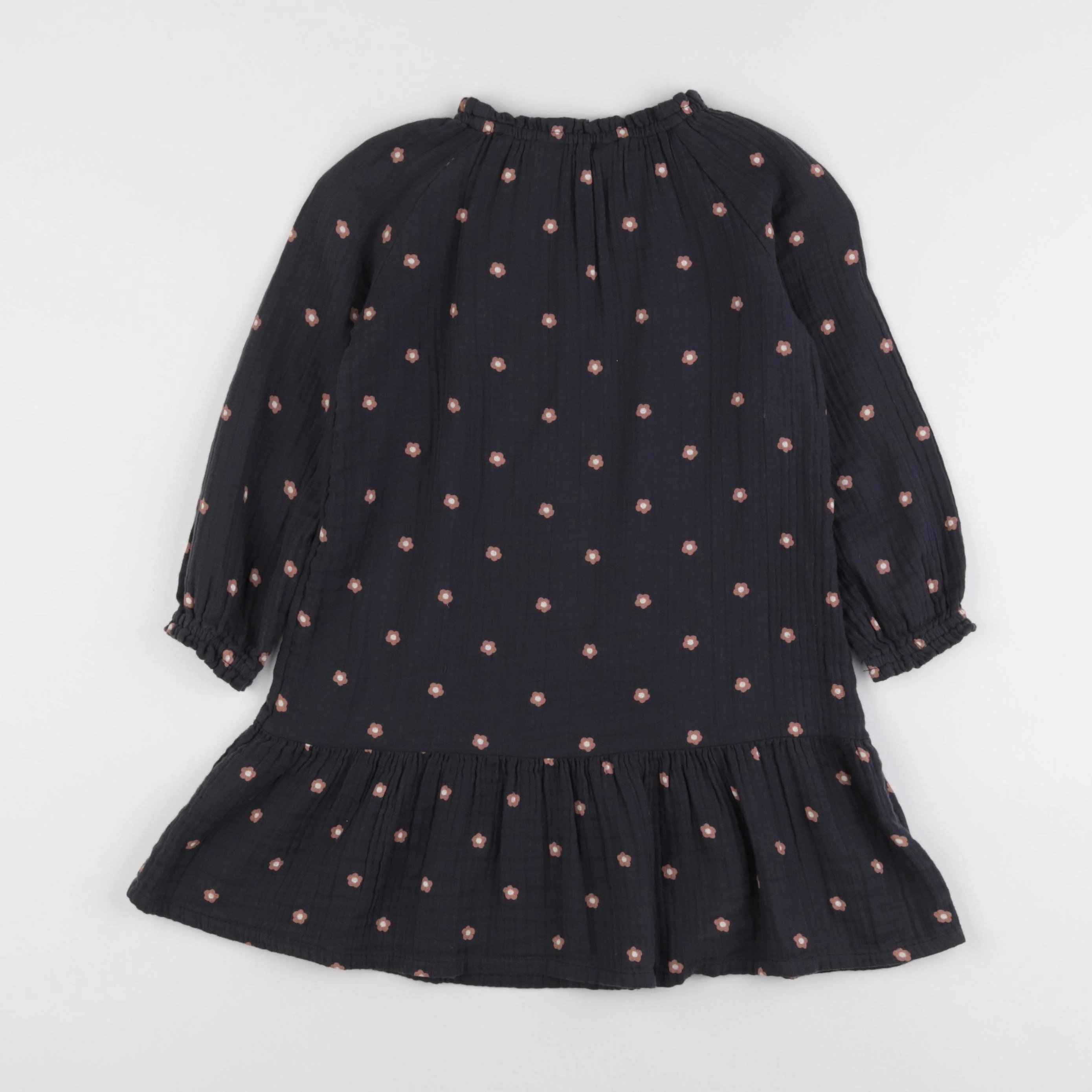 H&M - robe gris - 5/6 ans
