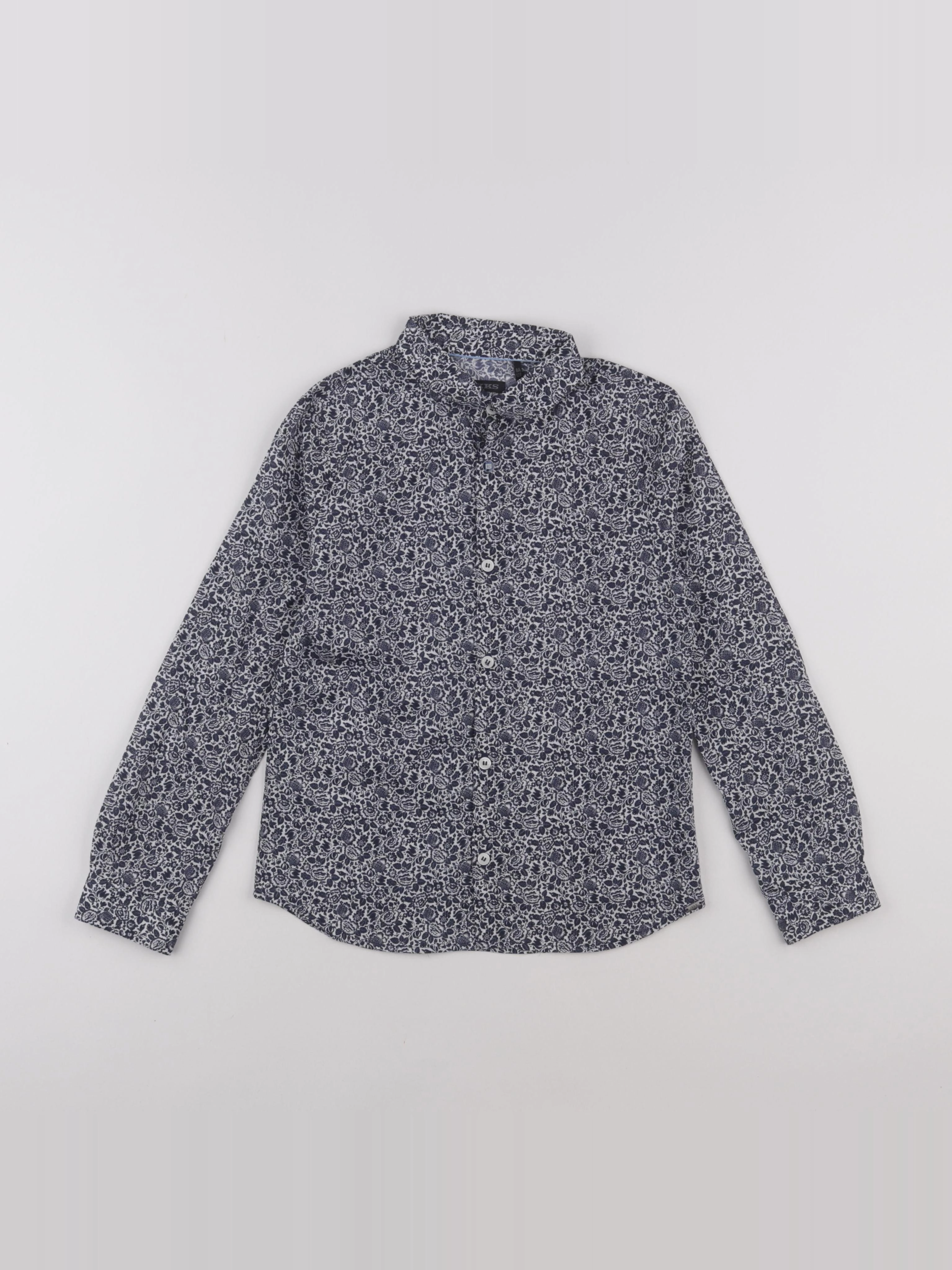 IKKS - chemise bleu - 8 ans