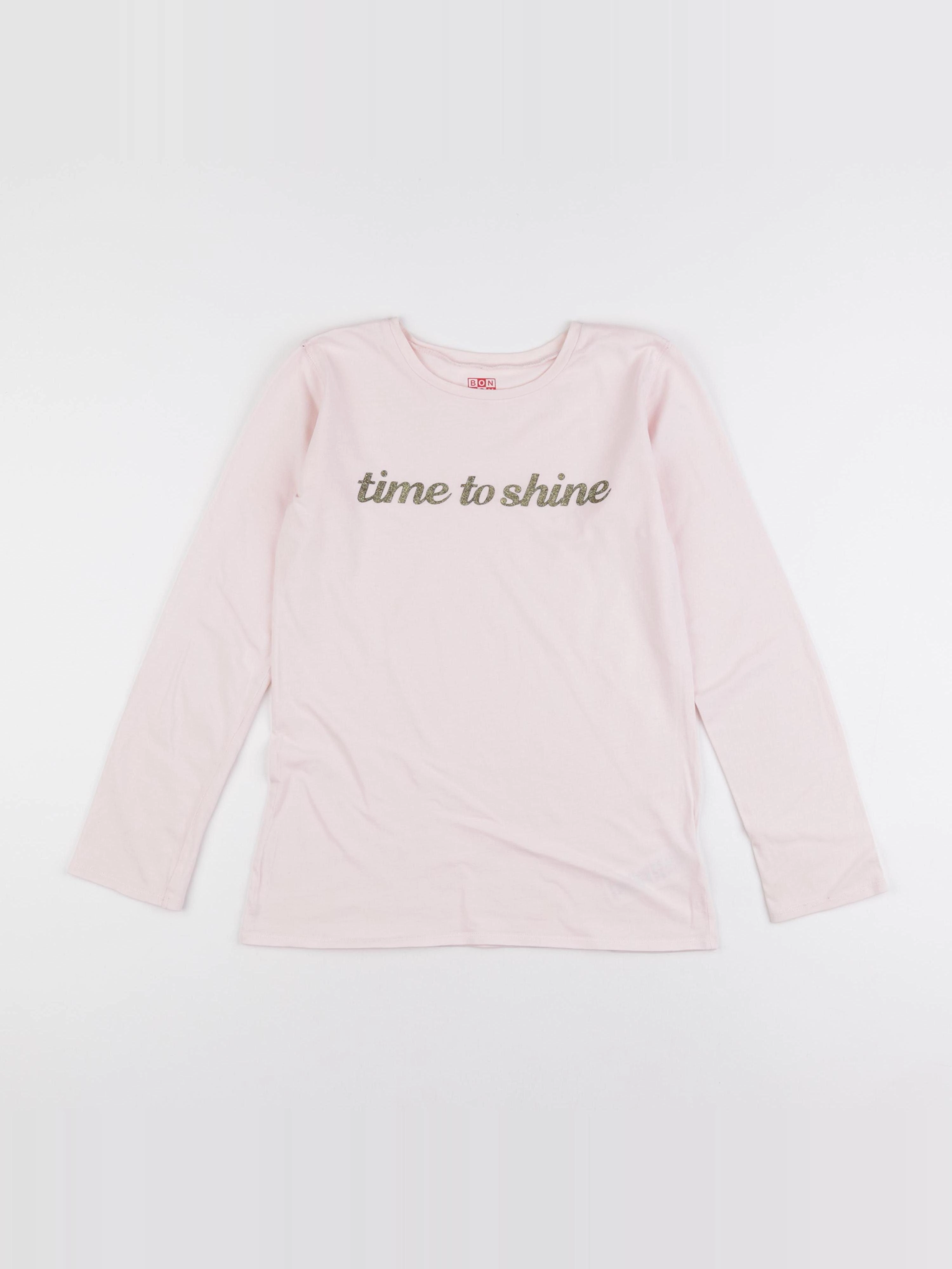 Bonton - tee-shirt rose - 12 ans