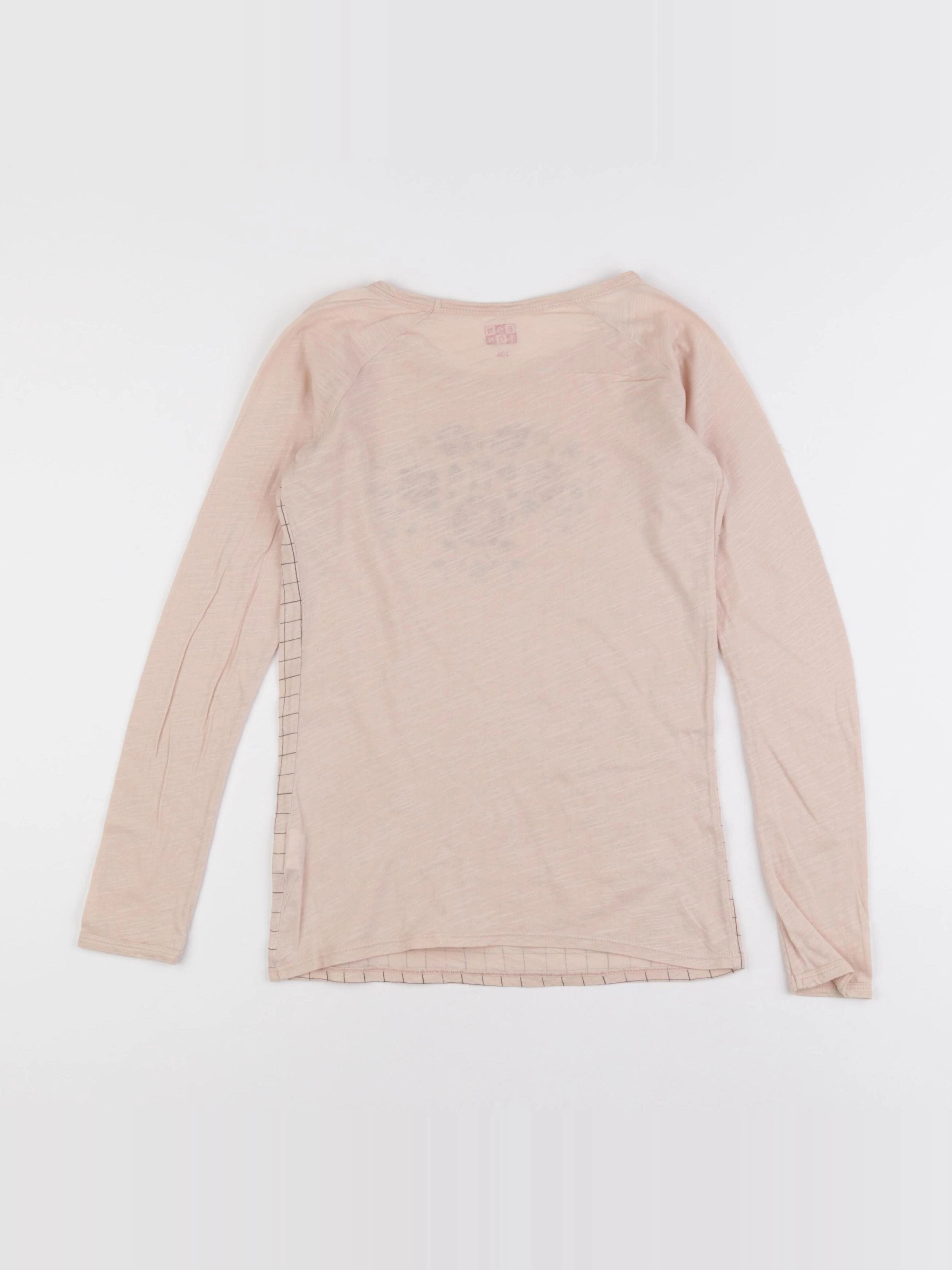 Bonton - tee-shirt rose - 10 ans