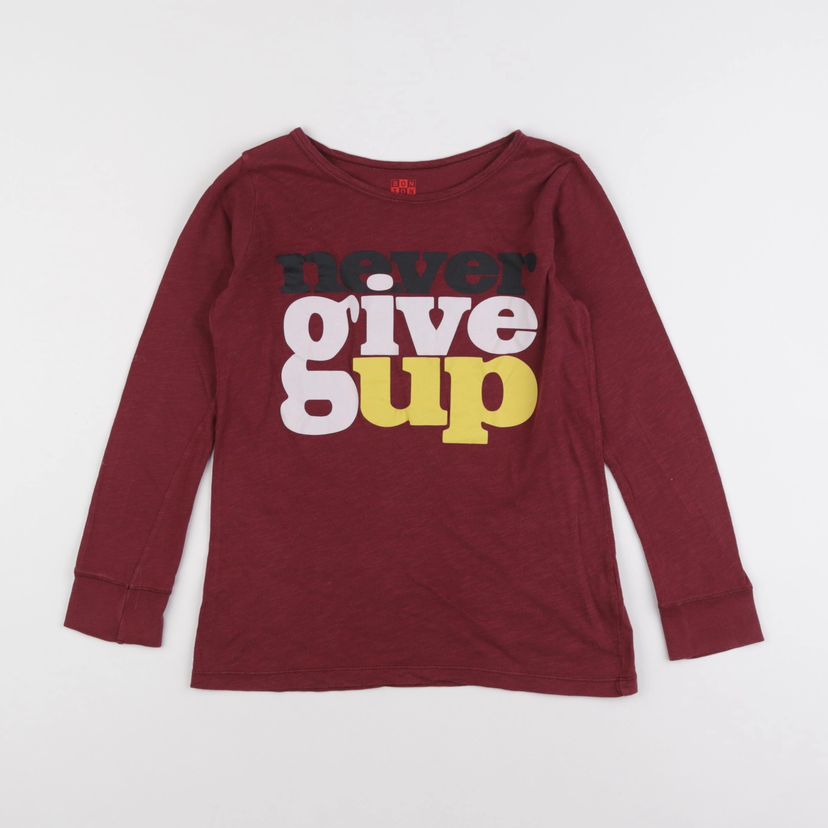 Bonton - tee-shirt rouge - 10 ans