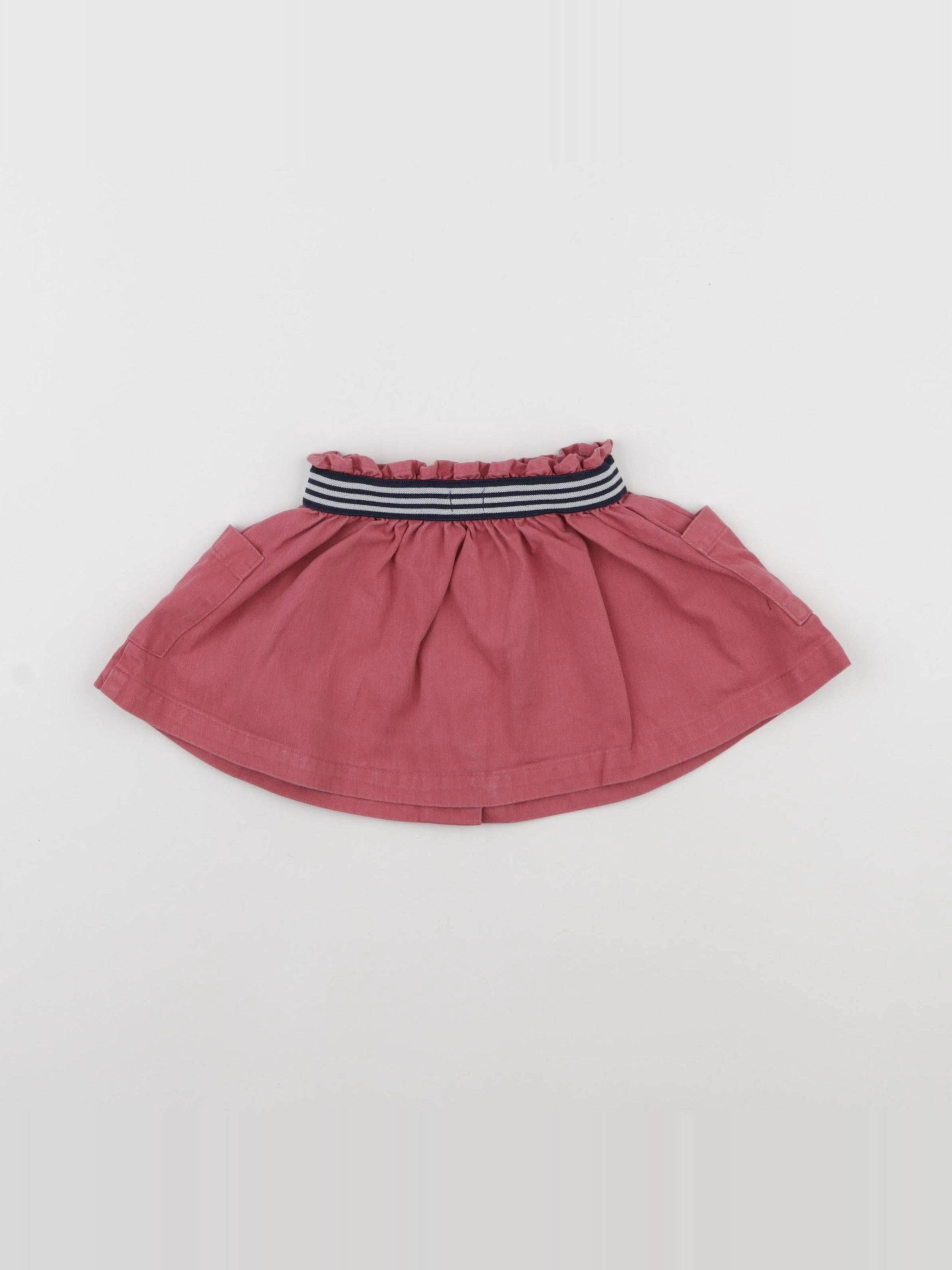 Vertbaudet - jupe rose - 18 mois