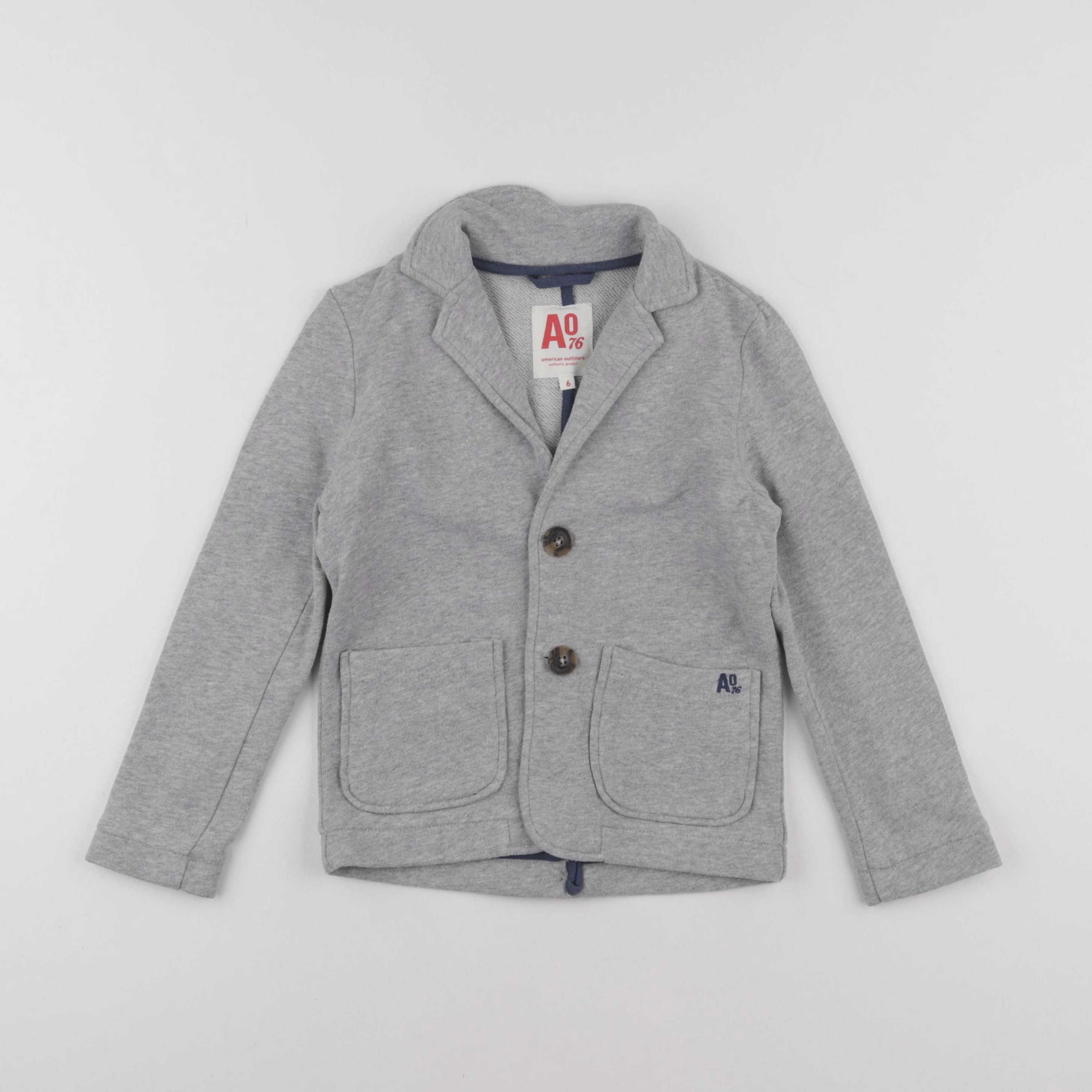American Outfitters - veste gris - 6 ans