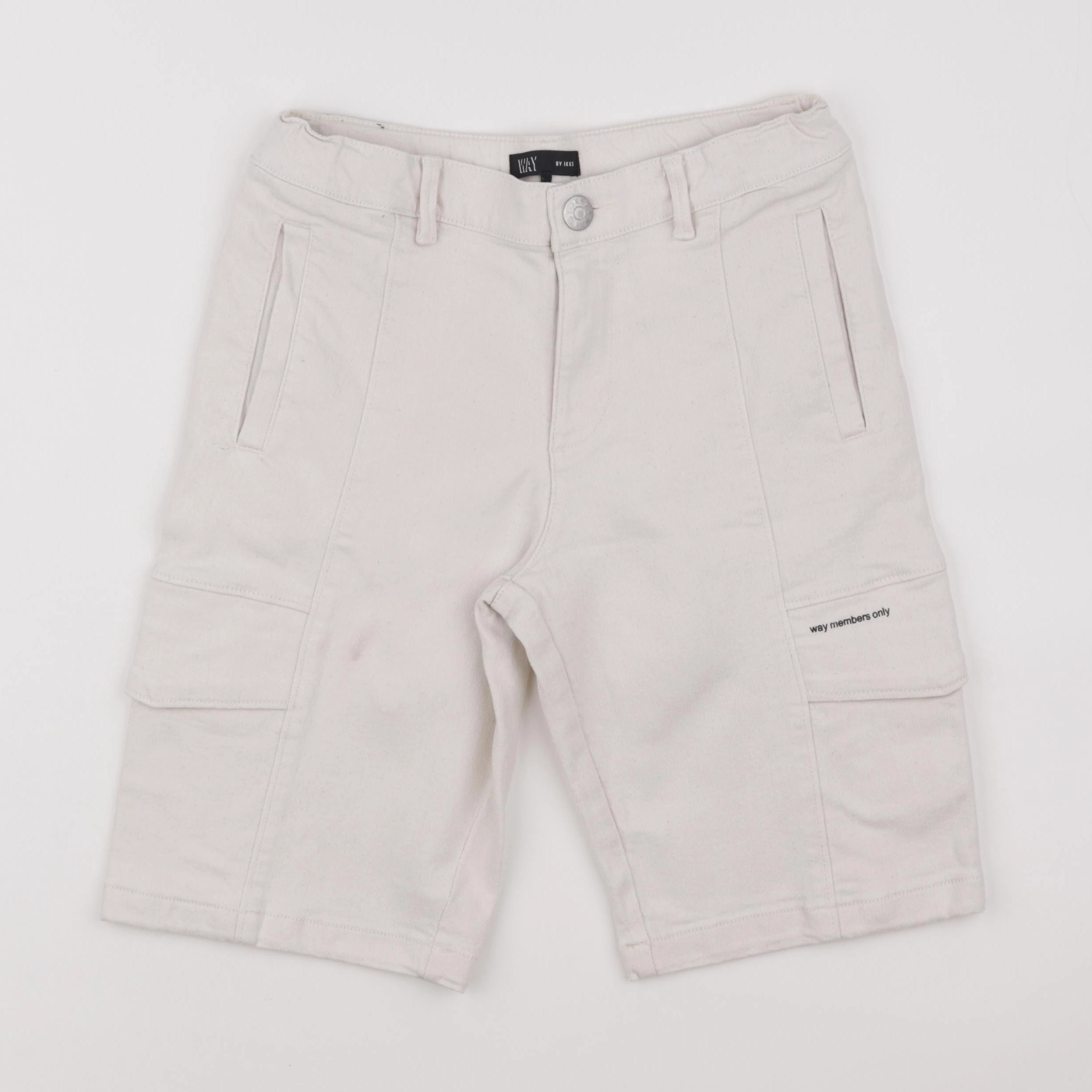 IKKS - short blanc - 12 ans