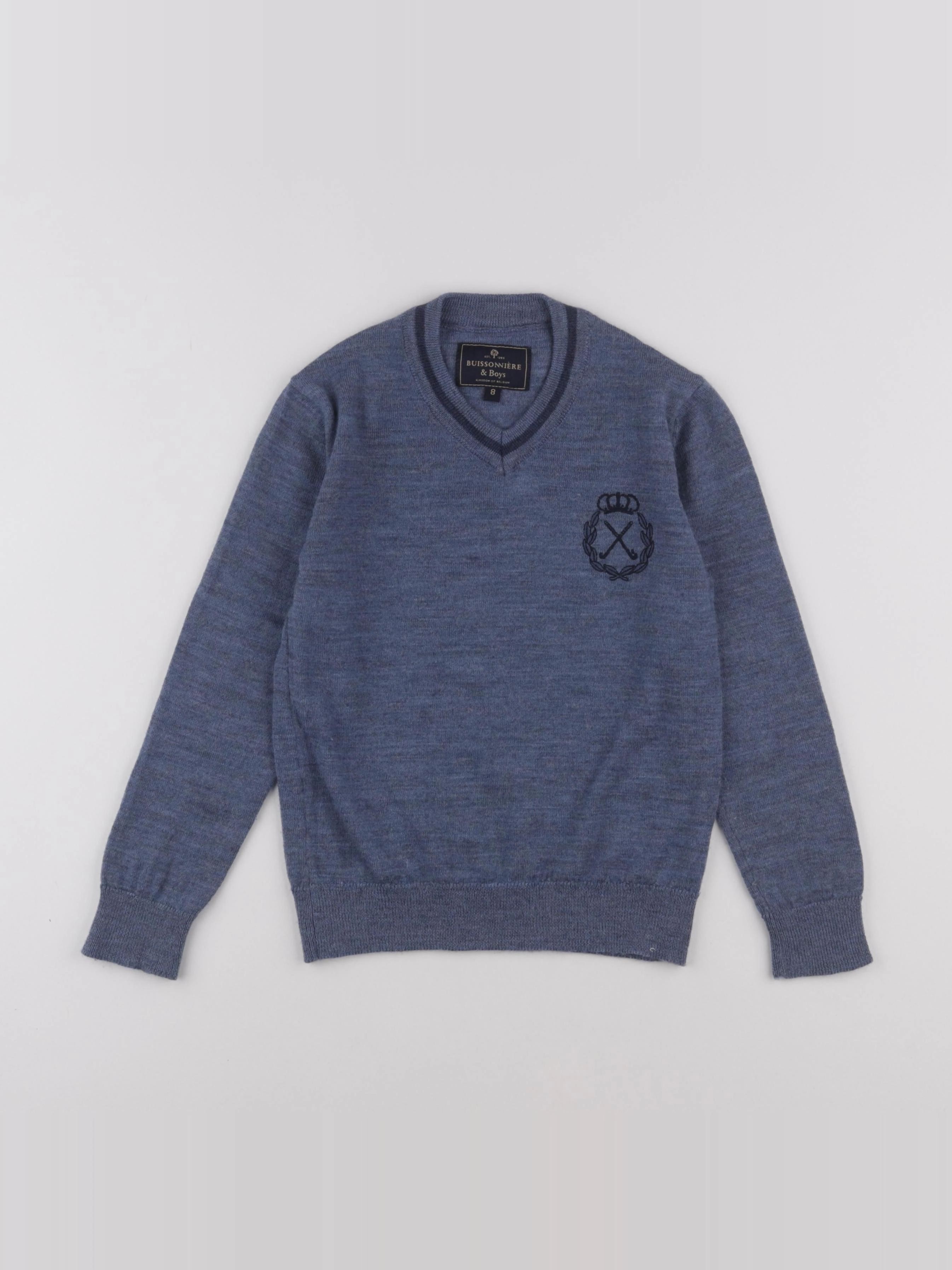 Buissonnière - pull bleu - 8 ans