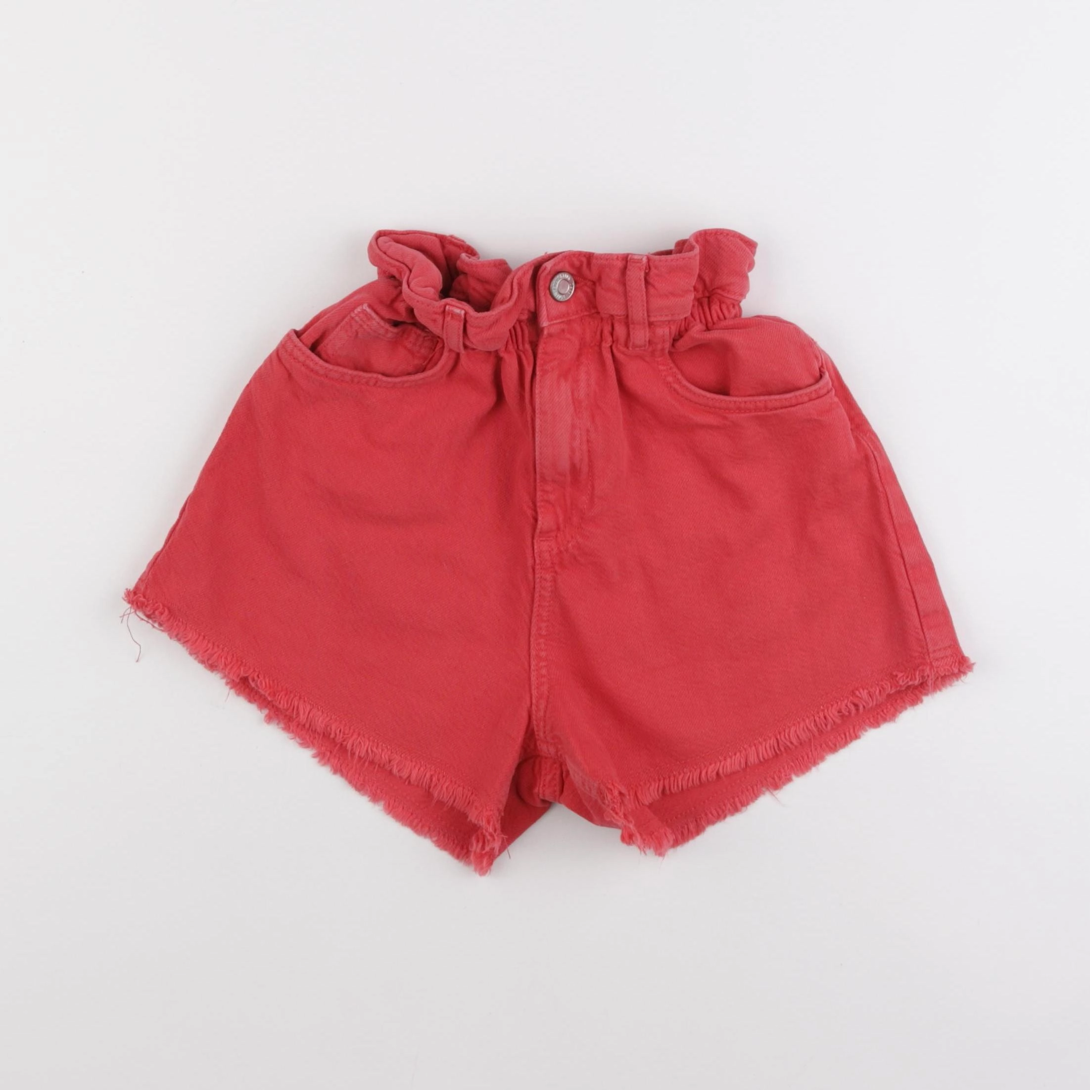 Zara - short rouge - 11/12 ans