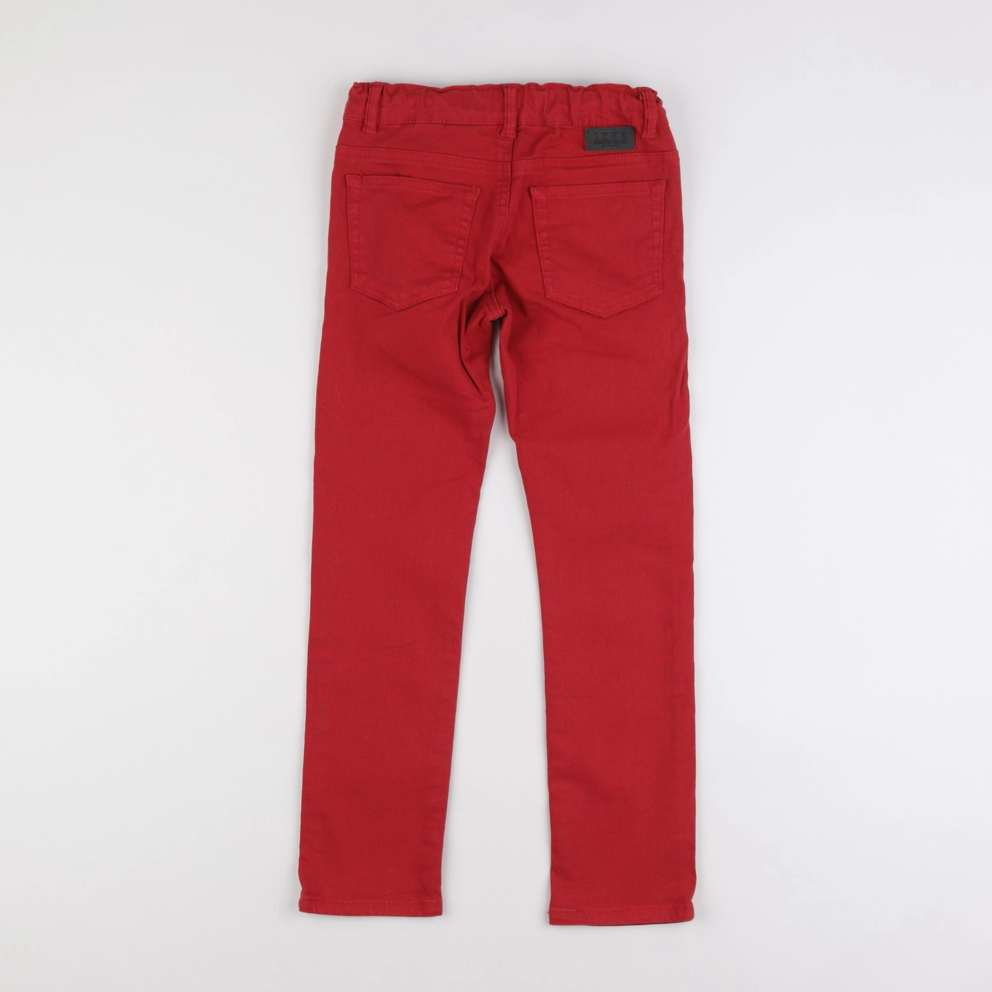 IKKS - jean rouge - 8 ans