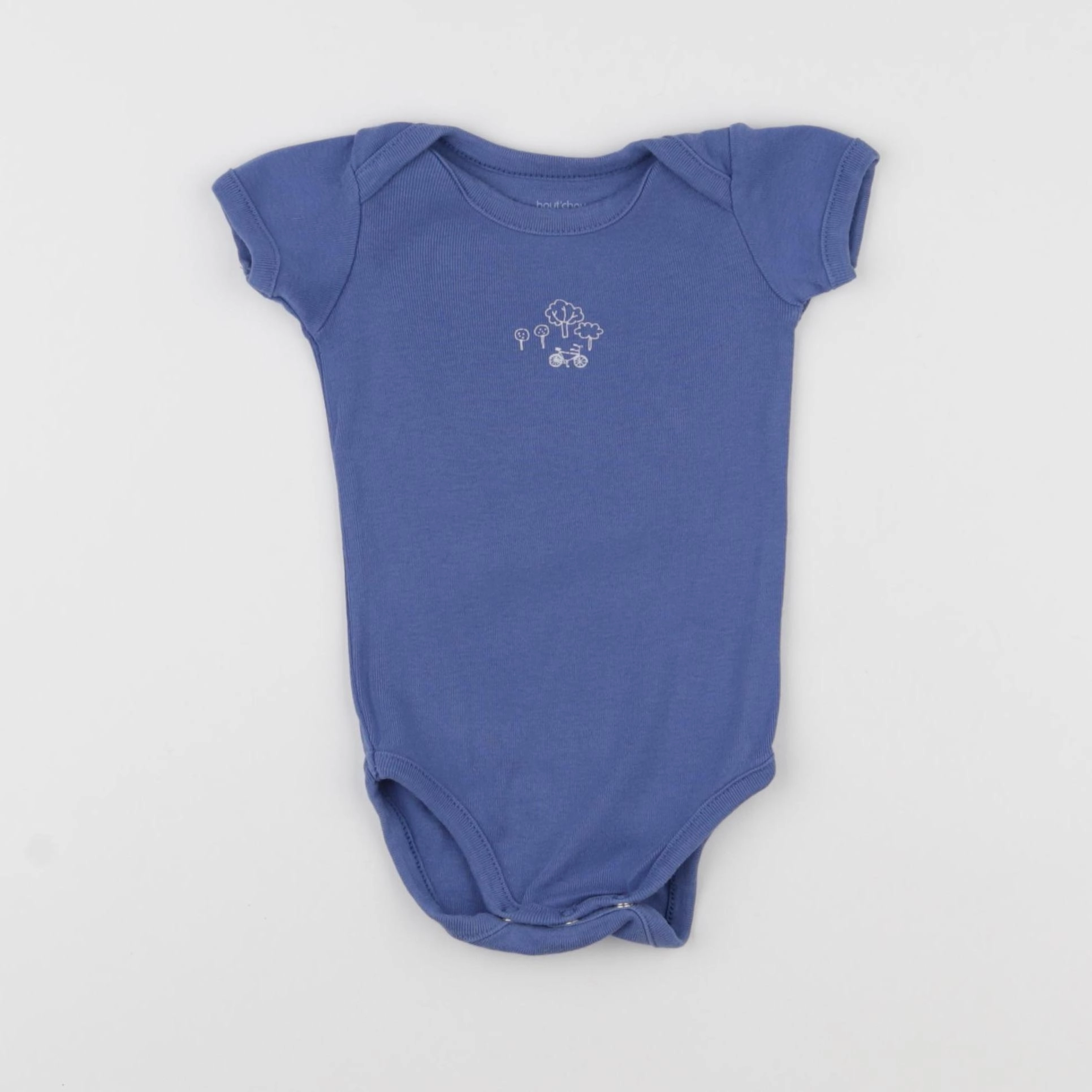 Boutchou - body bleu - 6 mois