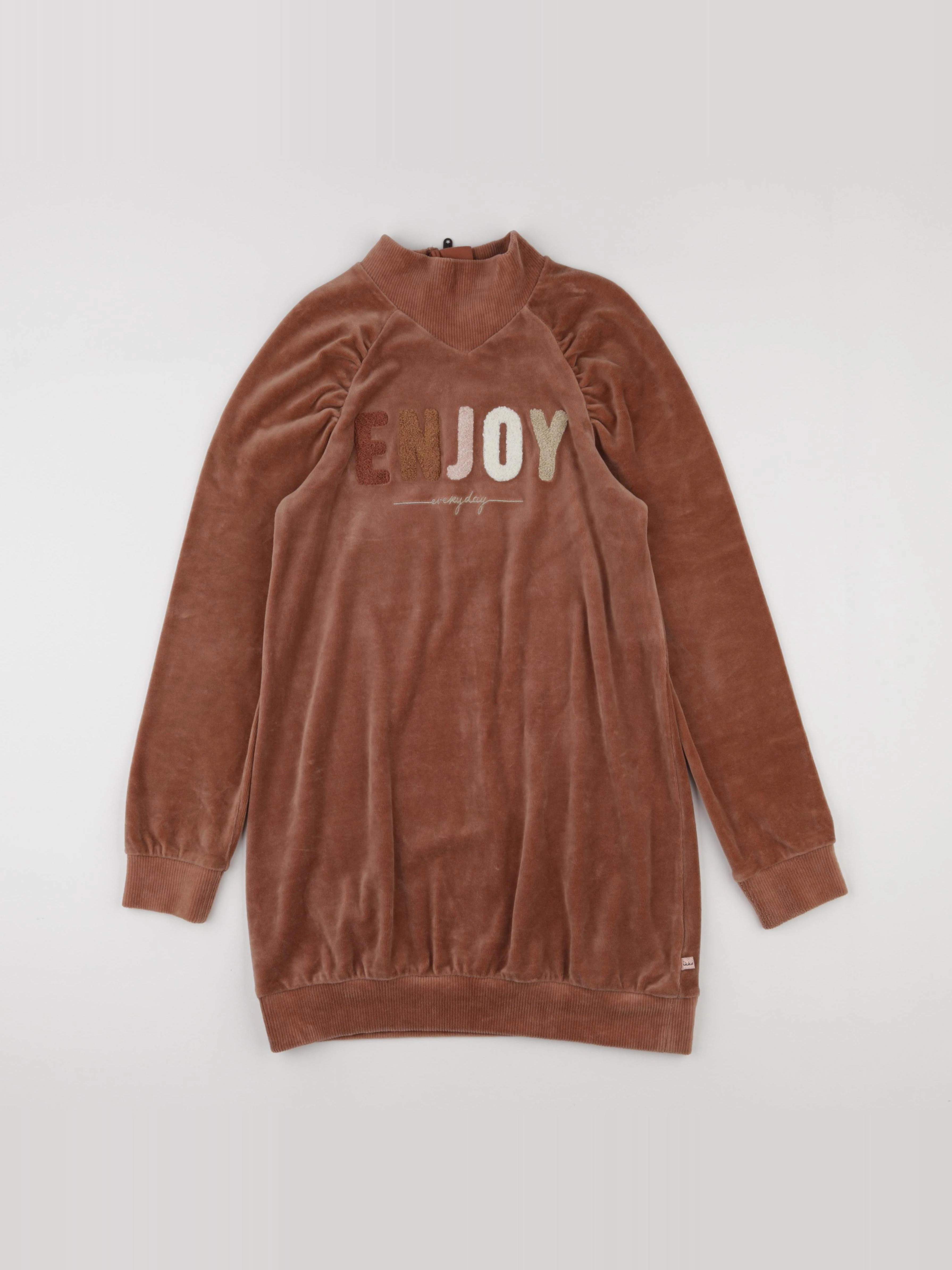 IKKS - robe marron - 10 ans