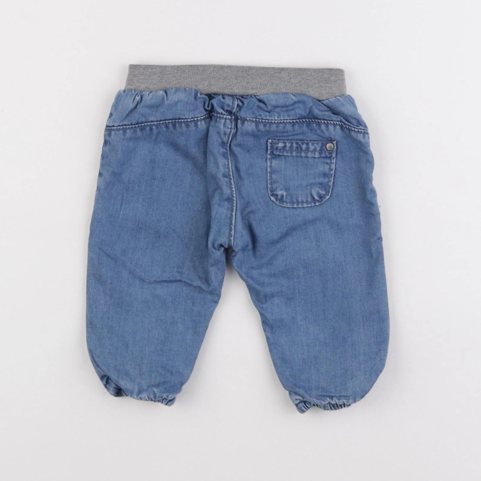 Zara - jean doublé bleu - 1/3 mois