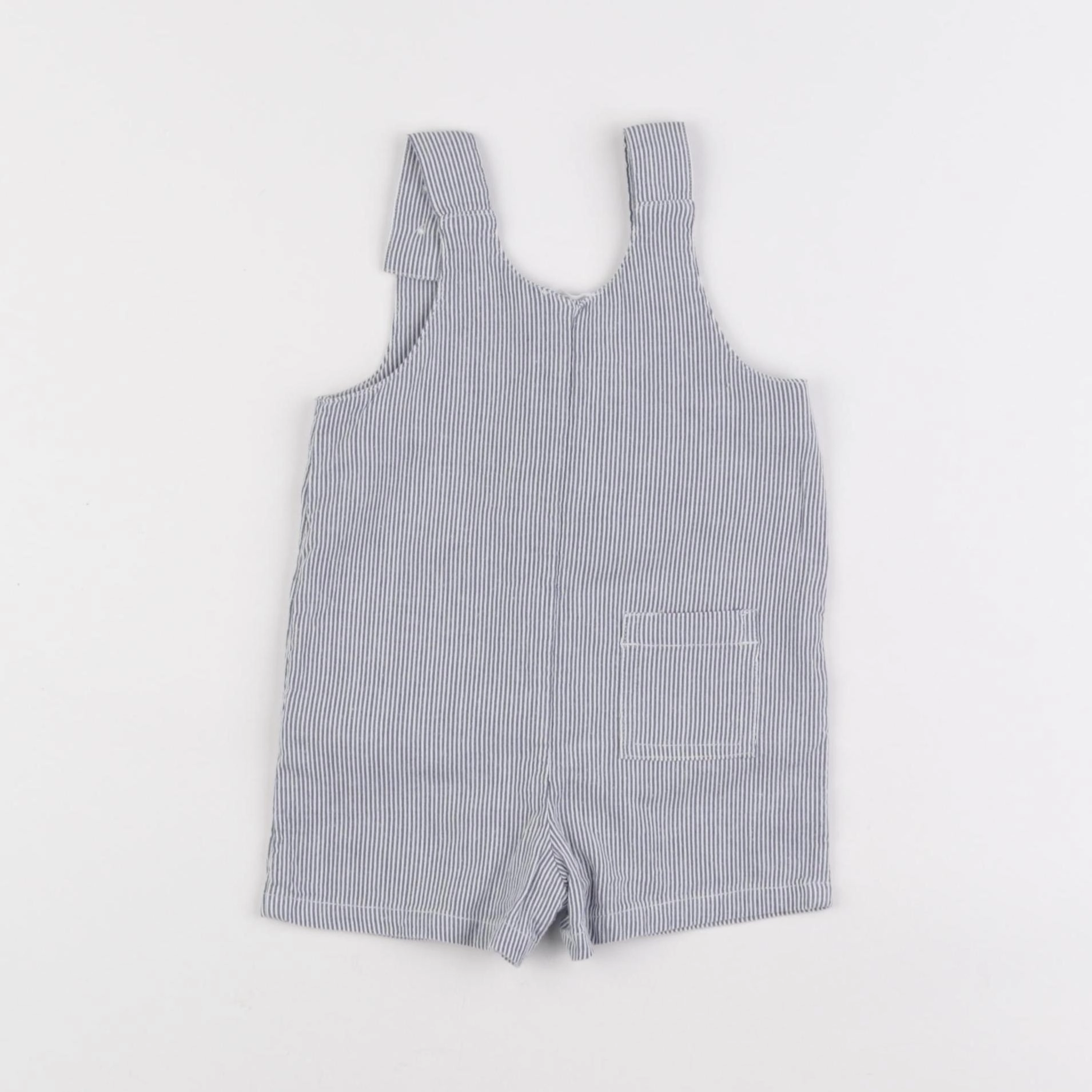 Boutchou - combinaison bleu - 6 mois