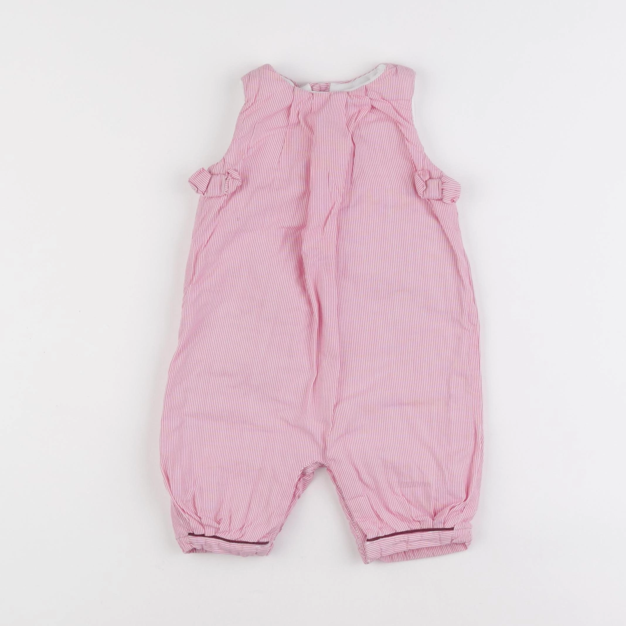 Jacadi - combinaison doublé rose - 3 mois