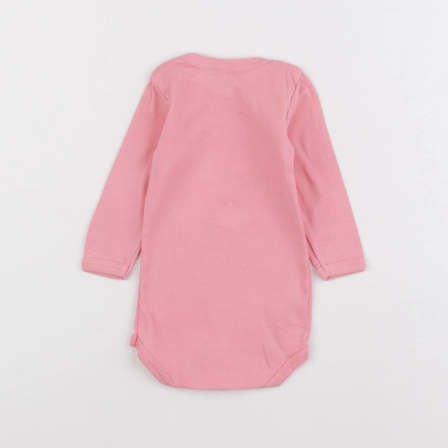 Petit Bateau - body rose - 6 mois