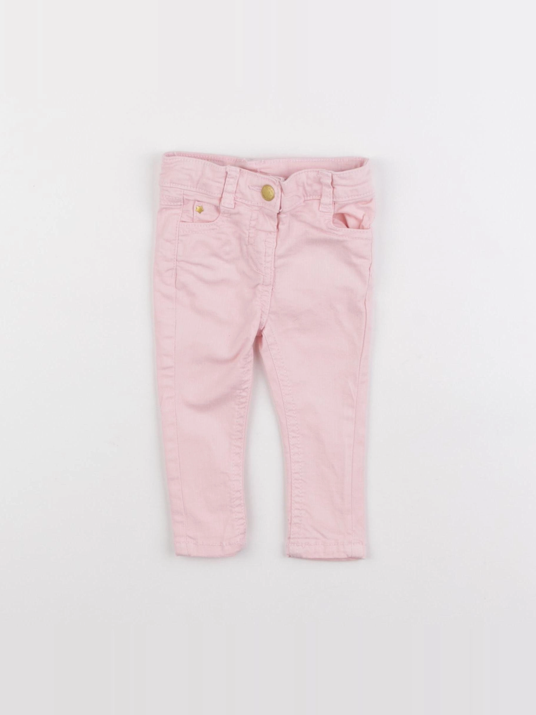 Tape à l'oeil - pantalon rose - 6 mois