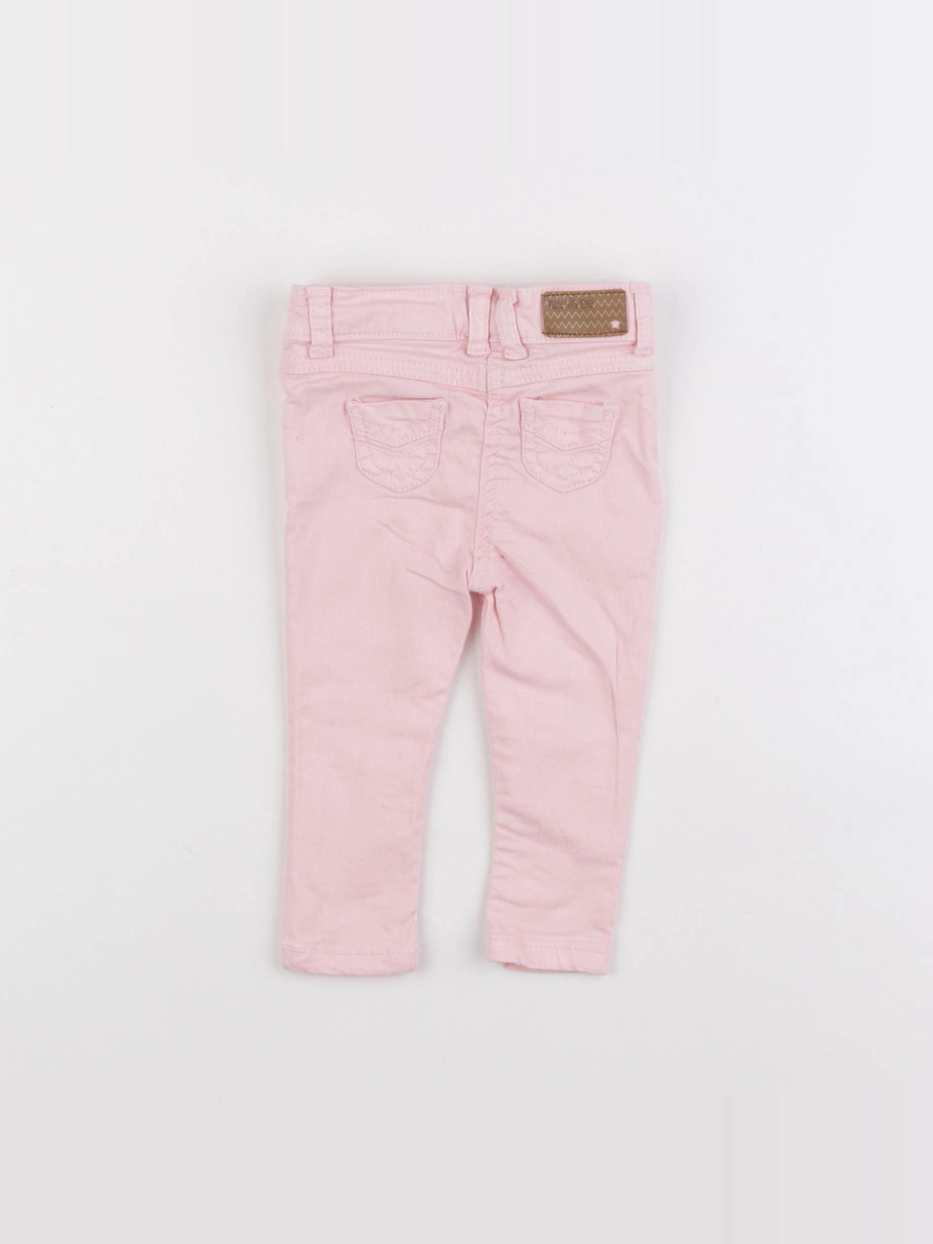 Tape à l'oeil - pantalon rose - 6 mois