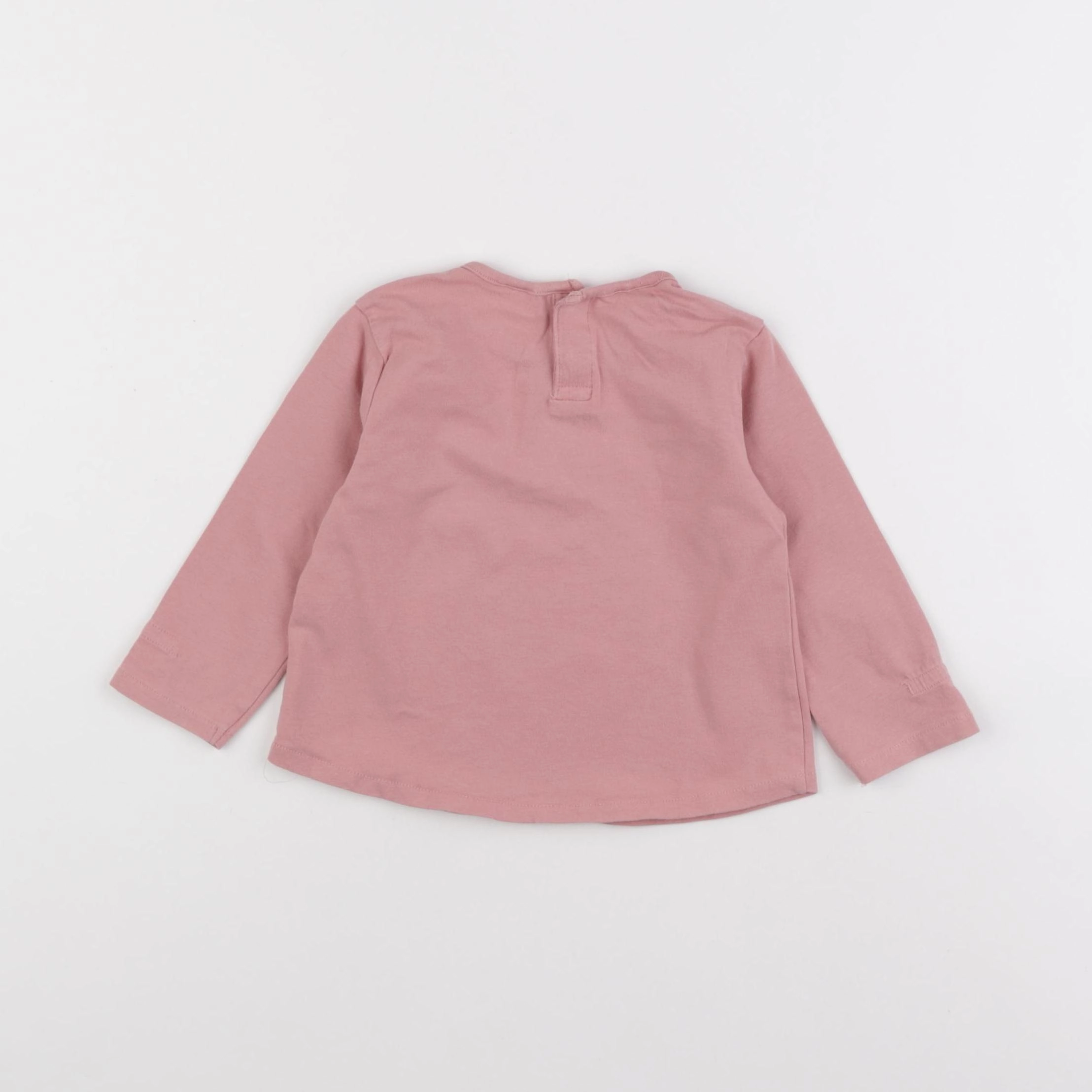 Zara - tee-shirt rose - 9/12 mois