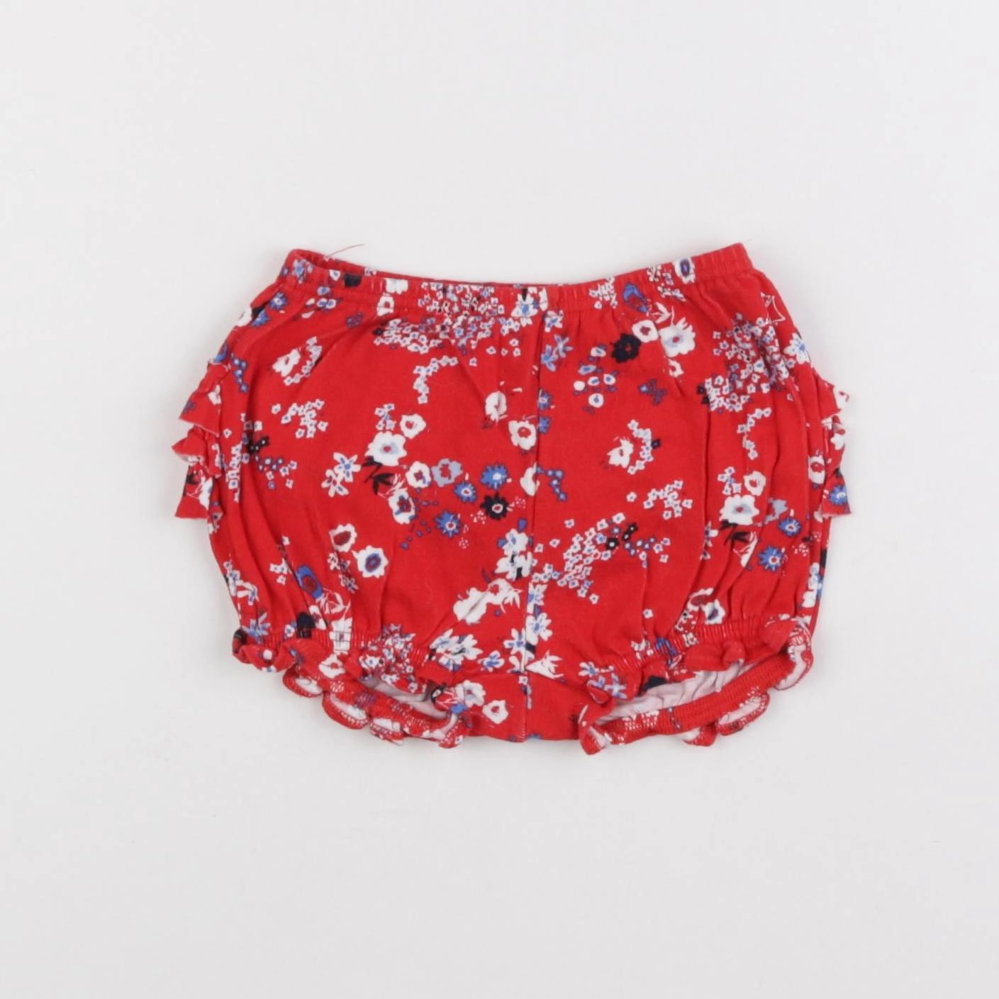 Petit Bateau - bloomer rouge - 6 mois