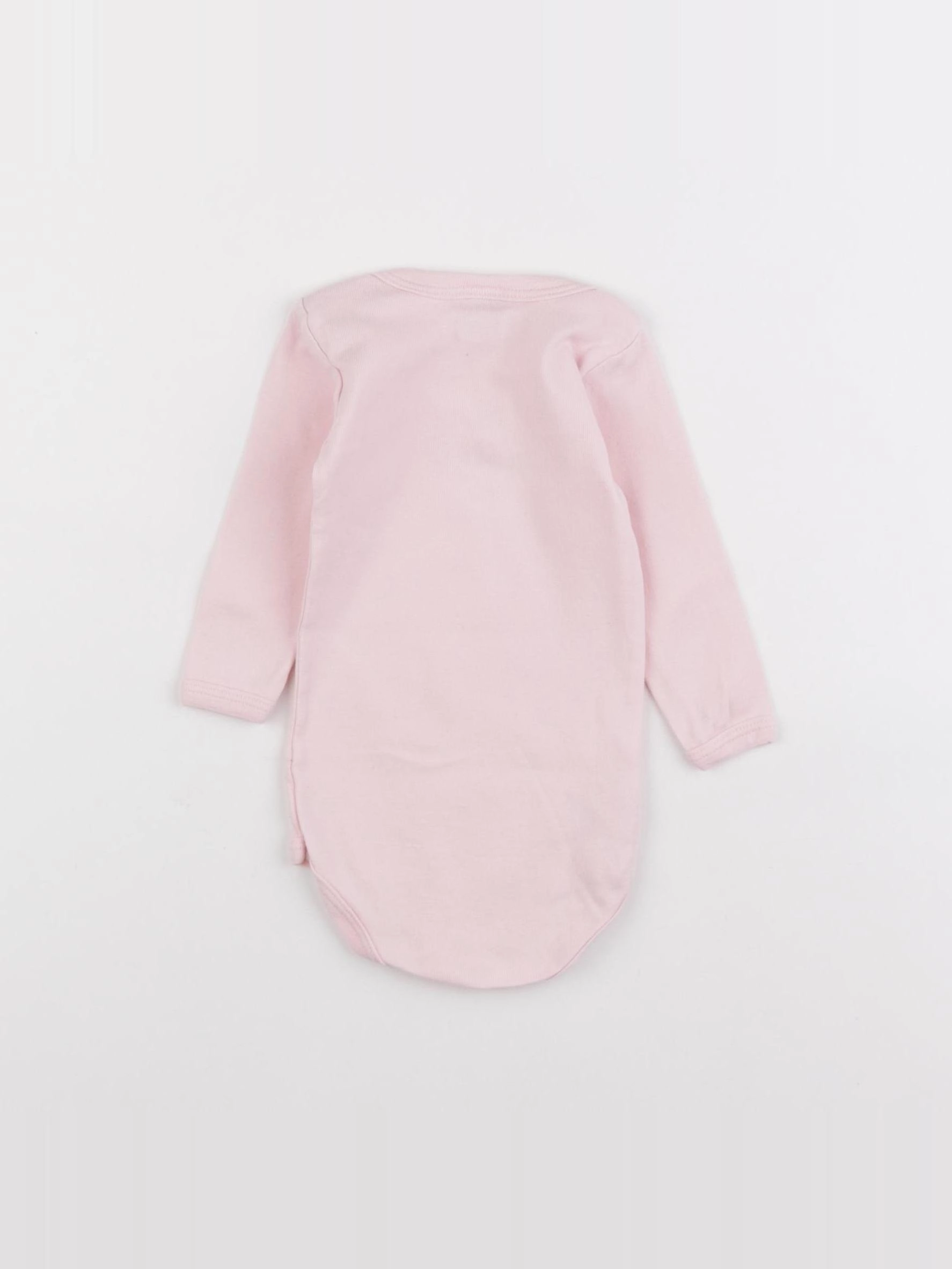 Petit Bateau - body rose - 6 mois