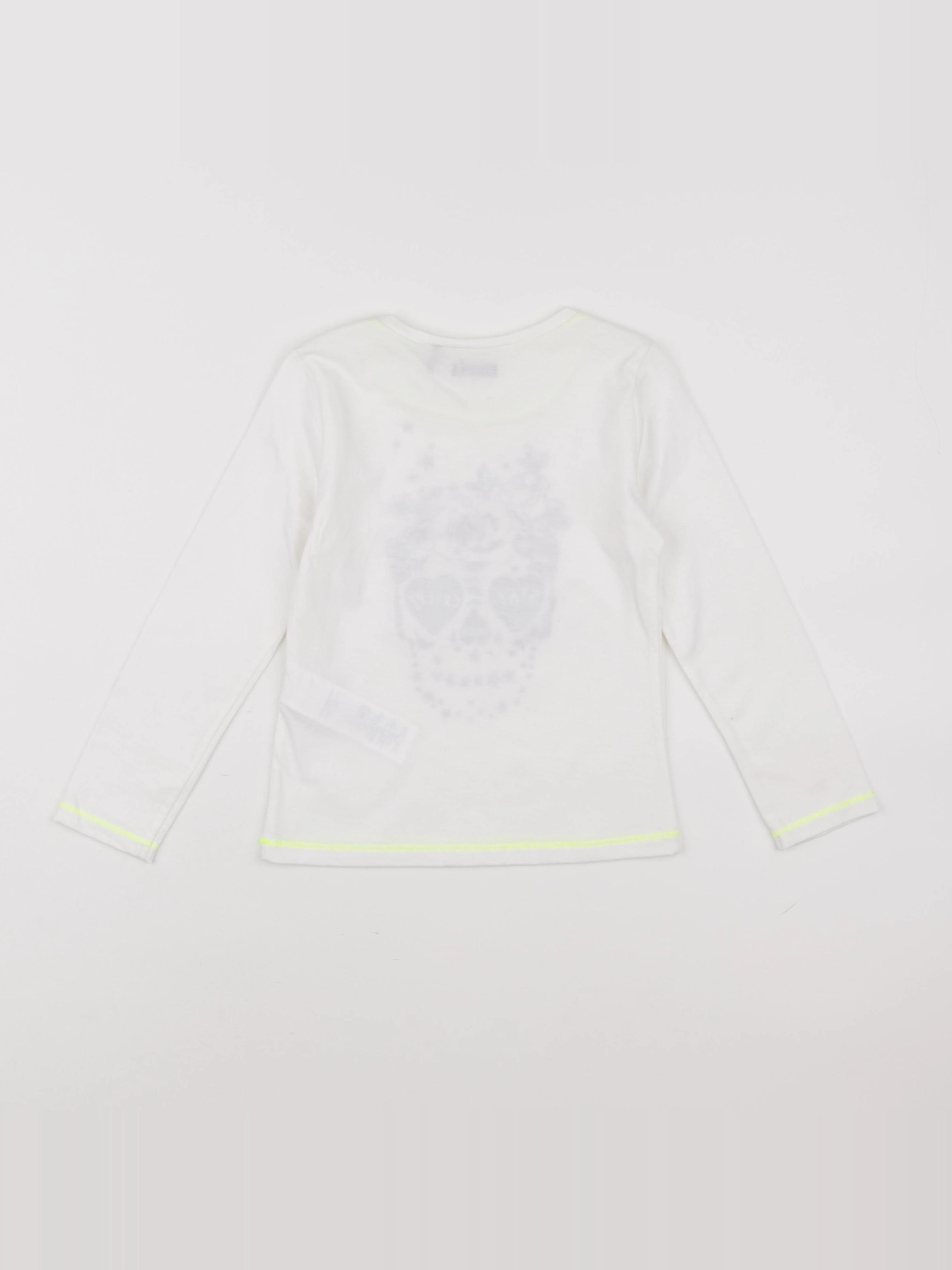 IKKS - tee-shirt blanc - 4 ans
