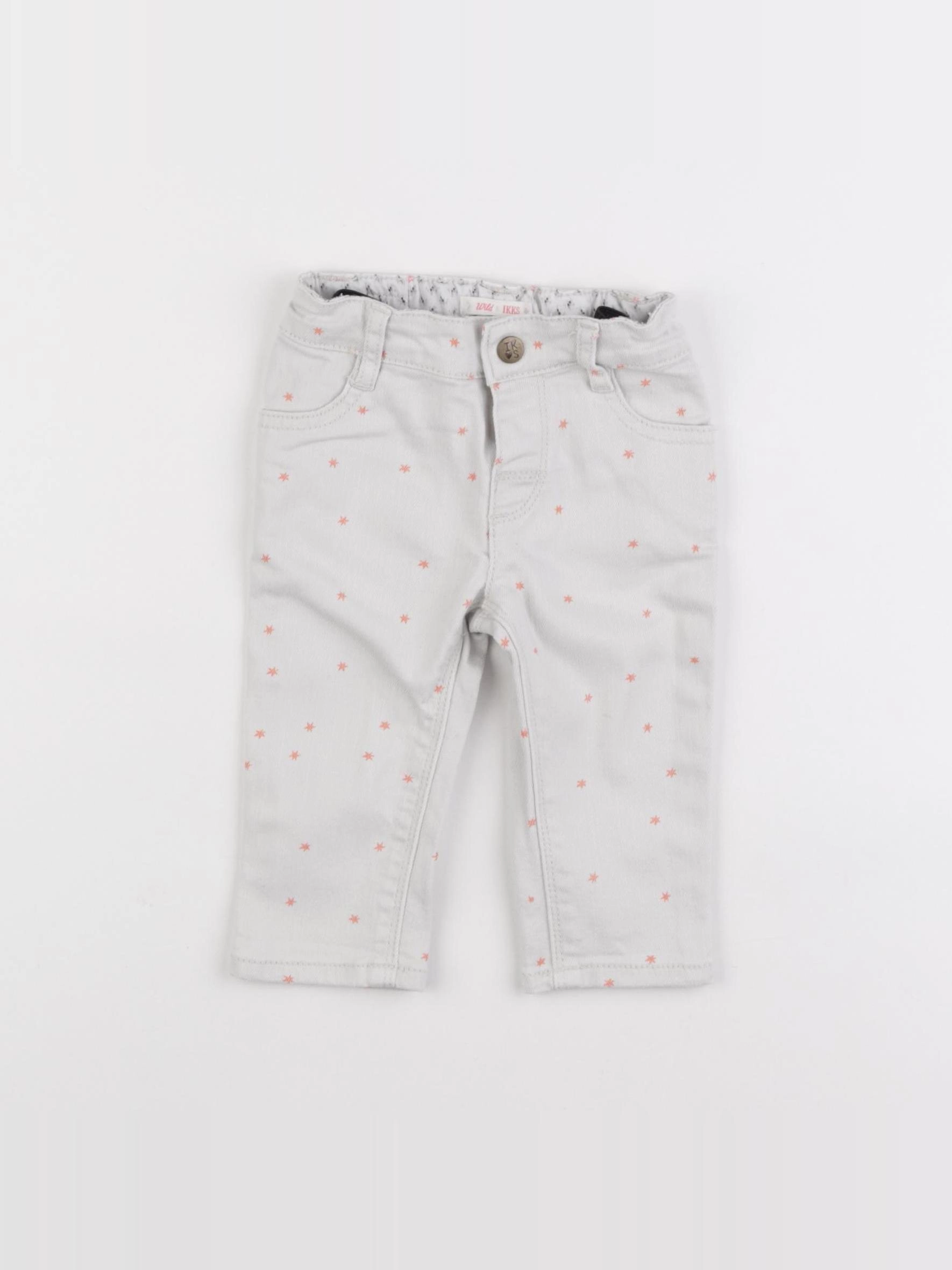 IKKS - jean beige - 6 mois