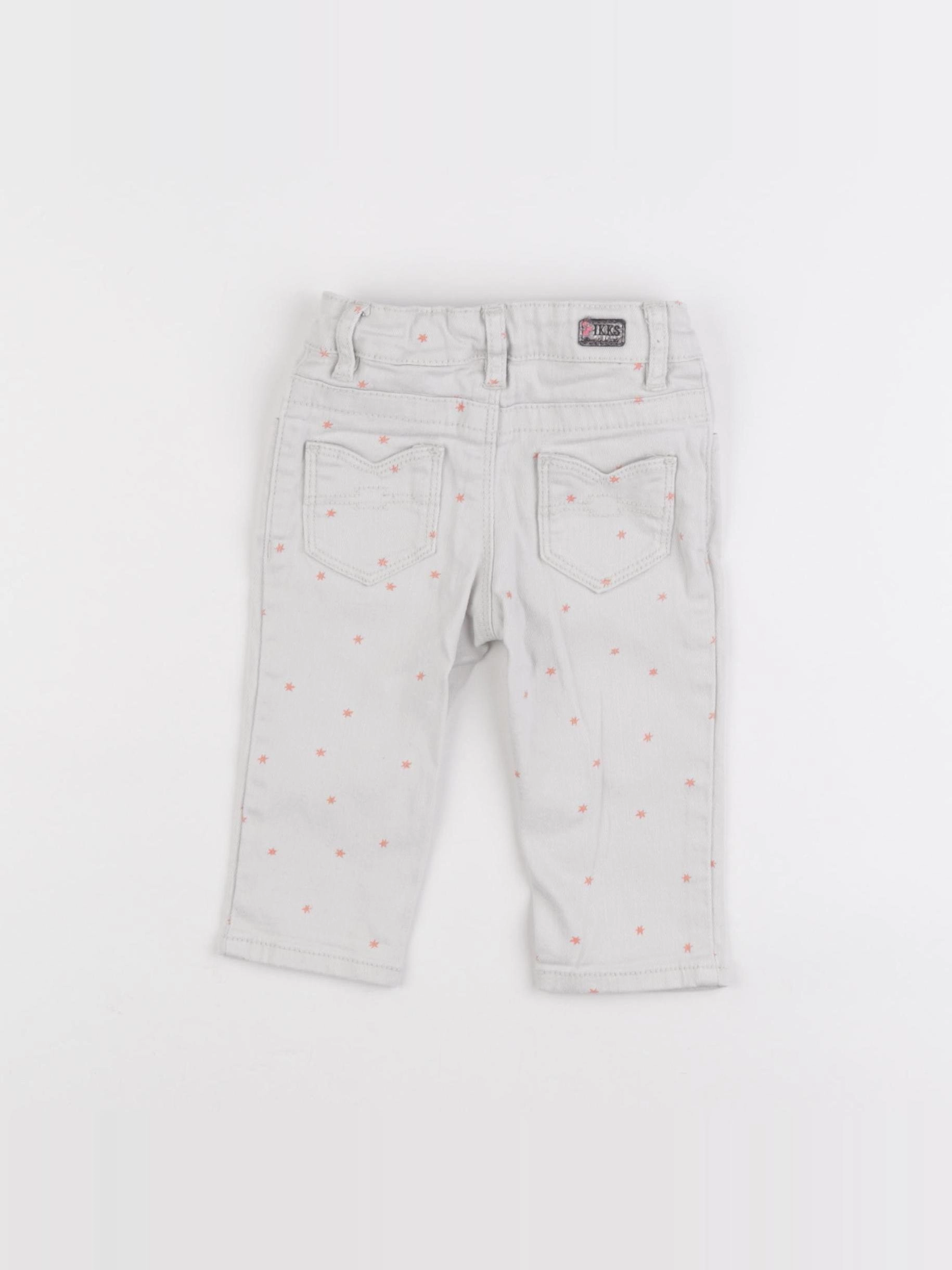 IKKS - jean beige - 6 mois