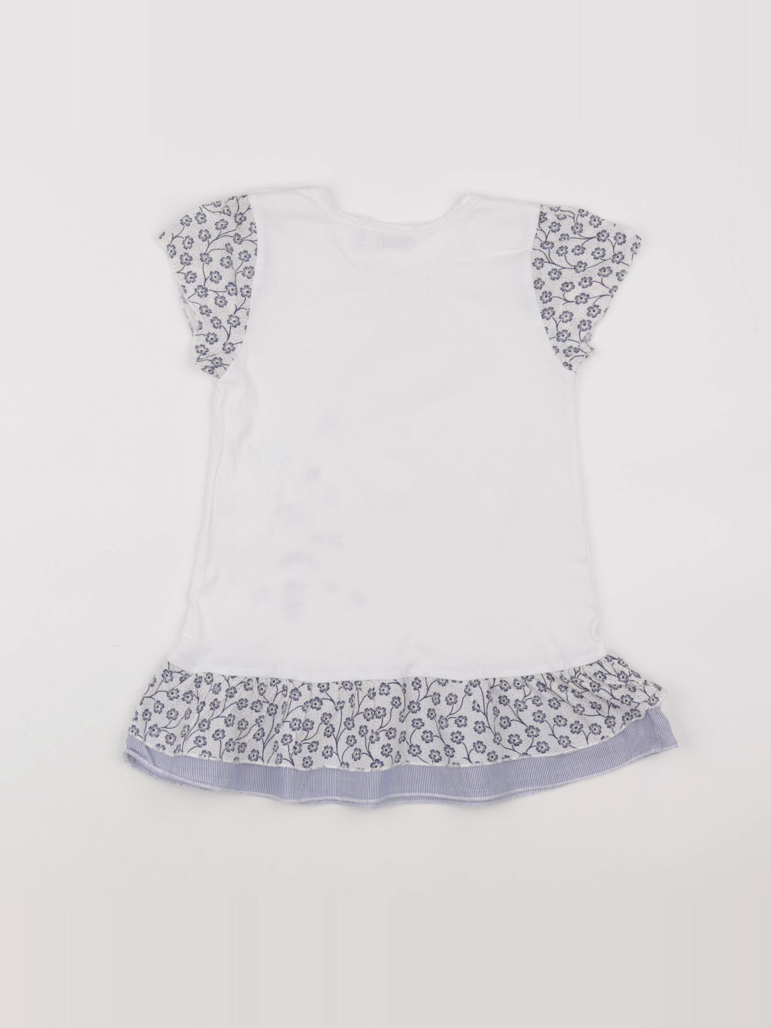 IKKS - robe blanc - 3 ans